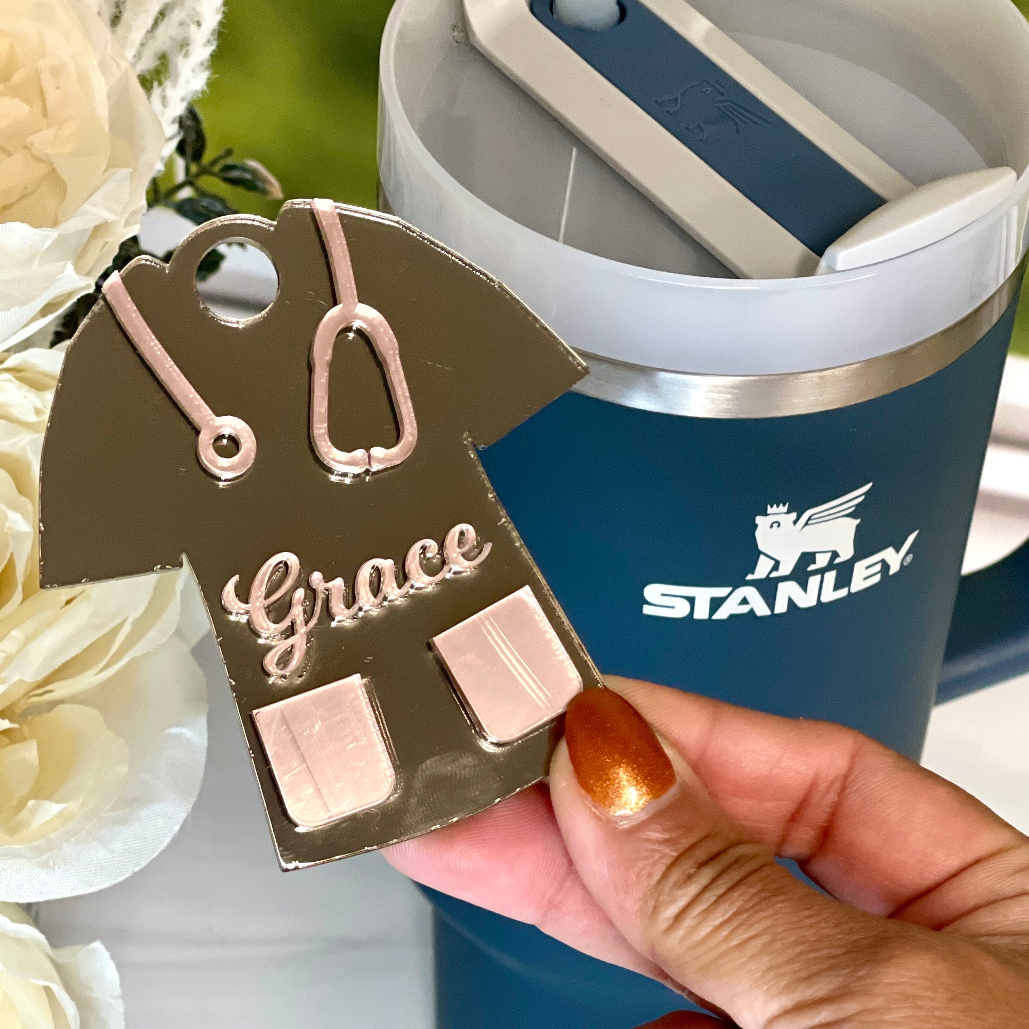 Nurse Water Cup Name Topper For Stanley Or Yeti