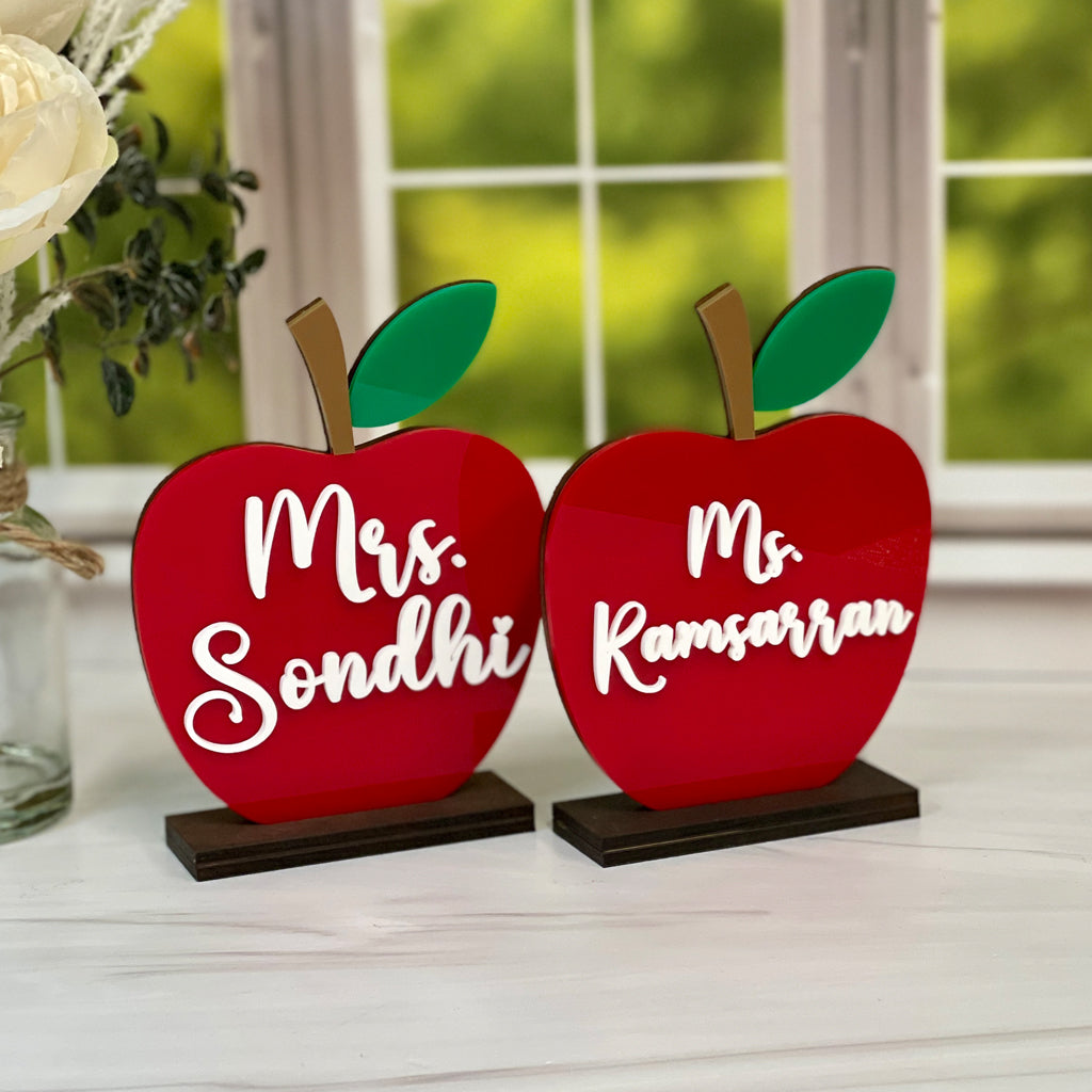 Teacher Desk Name Sign