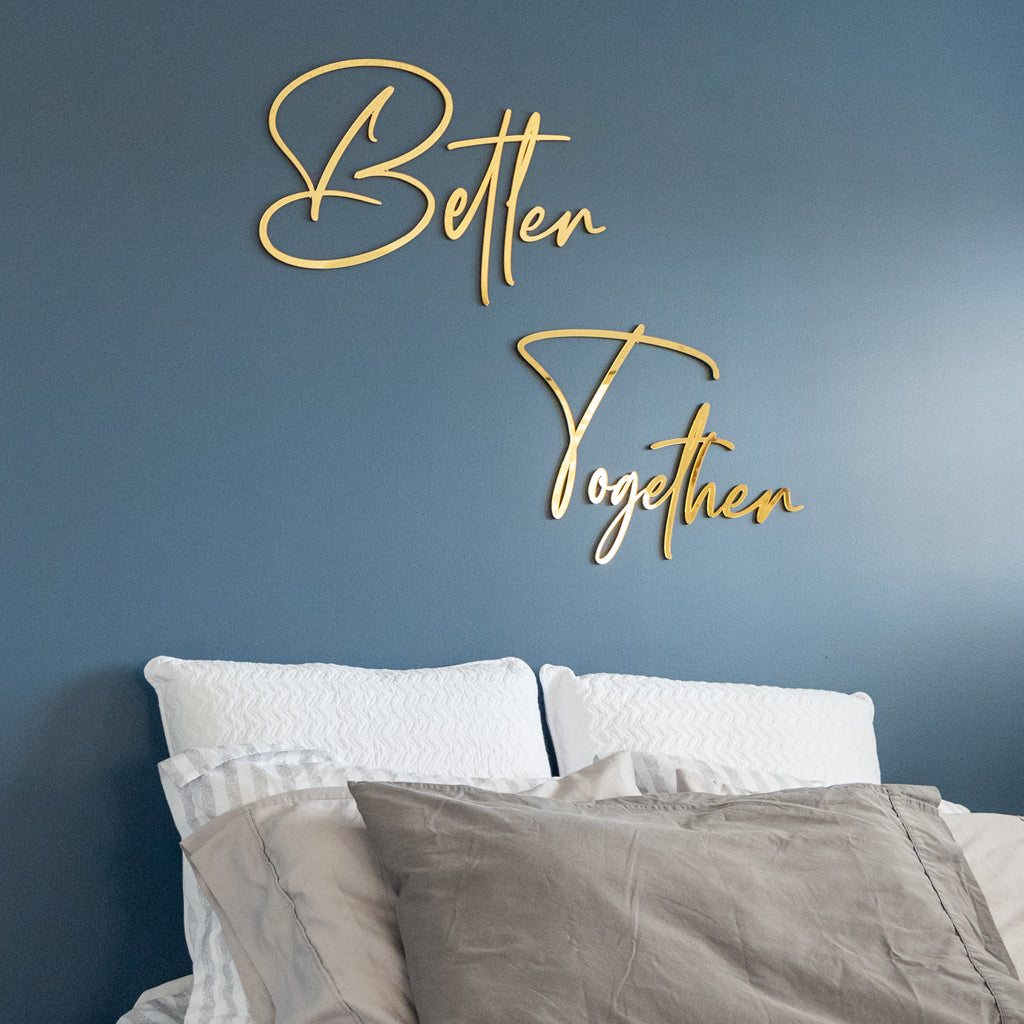 Better Together Wall Sign