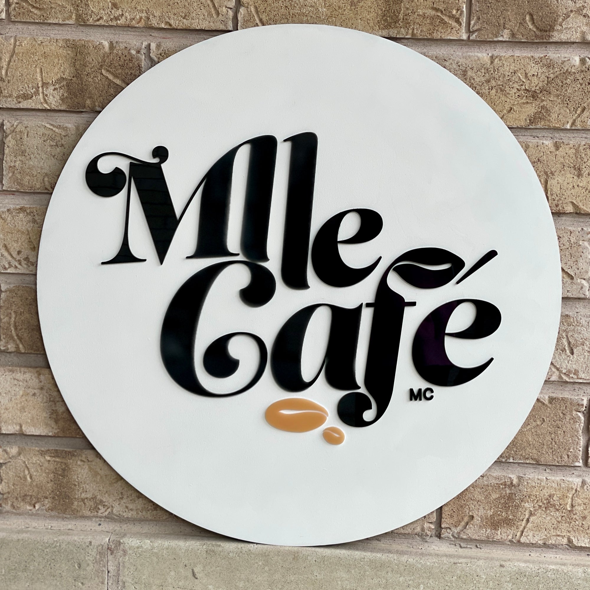 Custom Business Logo UV Printed 3D Acrylic Sign