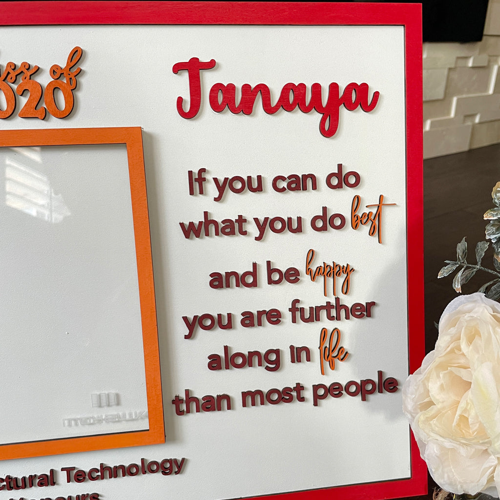 Personalized Graduation Photo Frame