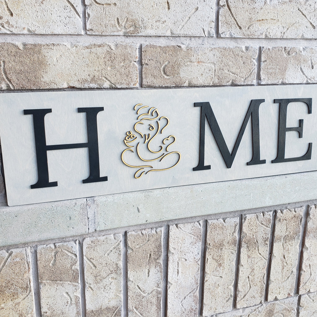 Home Ganesha Wall Sign
