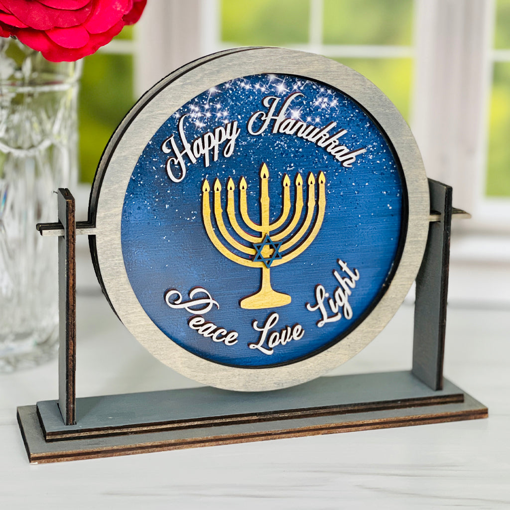 Jewish Happy Hanukkah Decor