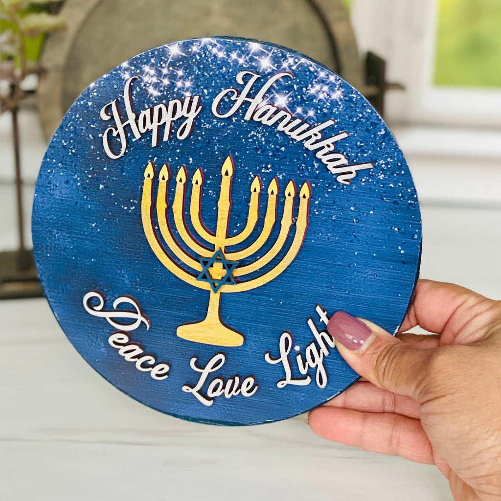 Jewish Happy Hanukkah Decor