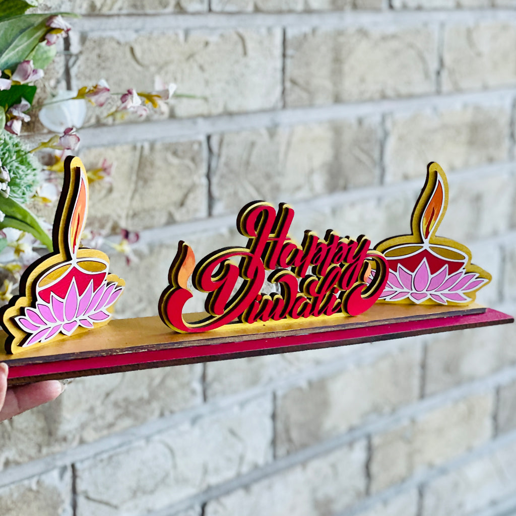 Happy Diwali Stand Alone Sign