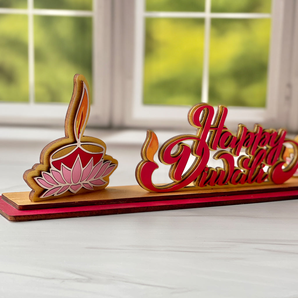 Happy Diwali Stand Alone Sign