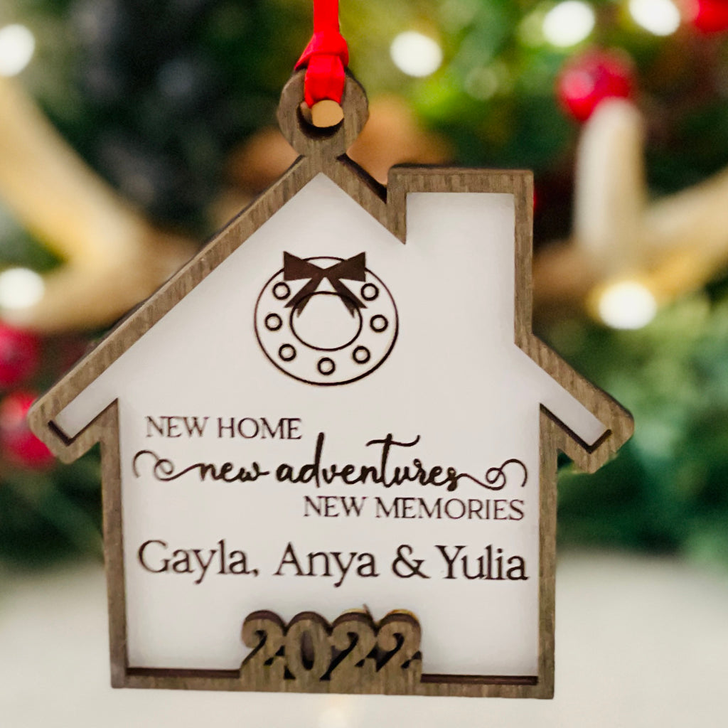 New Home Christmas Ornament