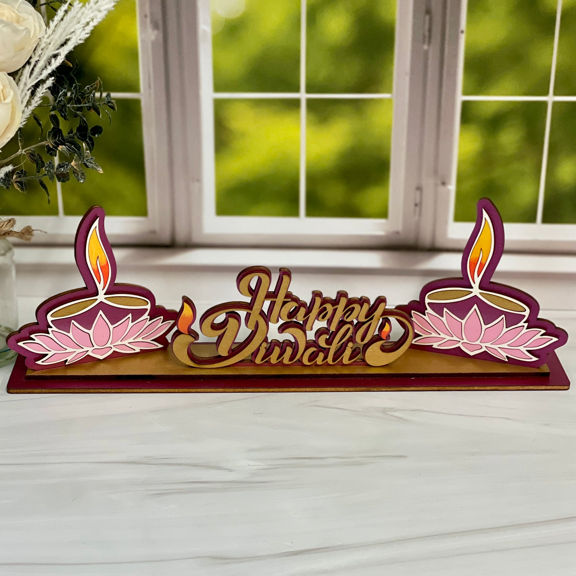 Happy Diwali Stand Alone Sign