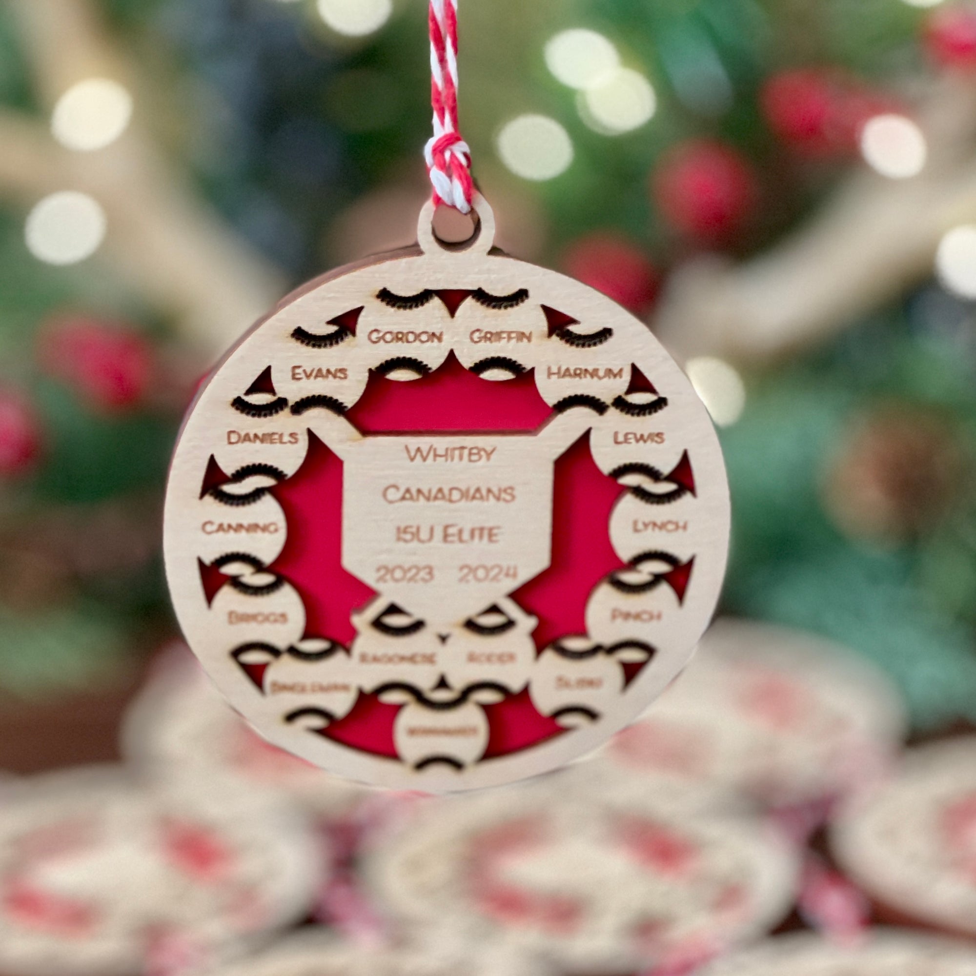 Sports Team Players Ornament