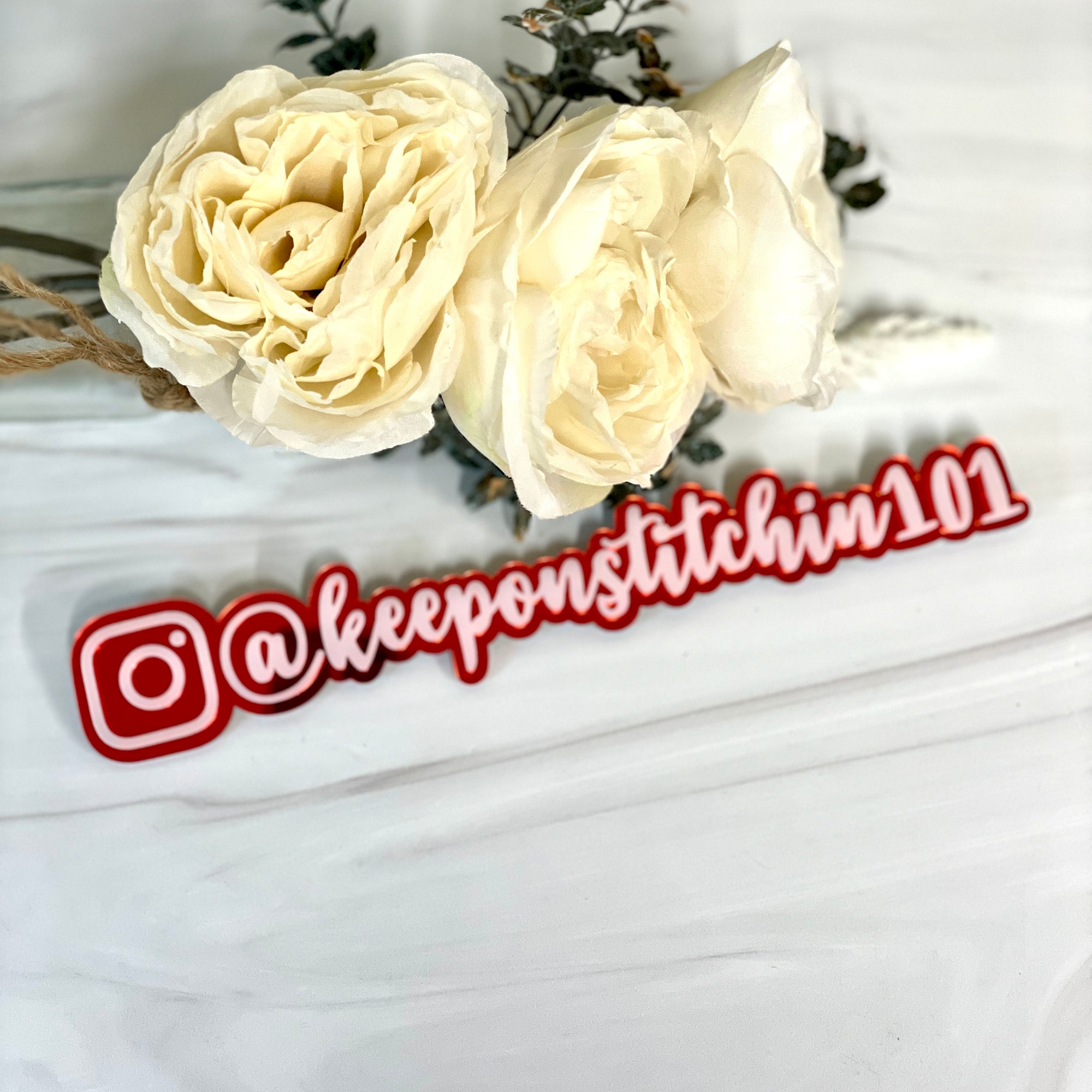 Business Photo Watermark Social Media Tag