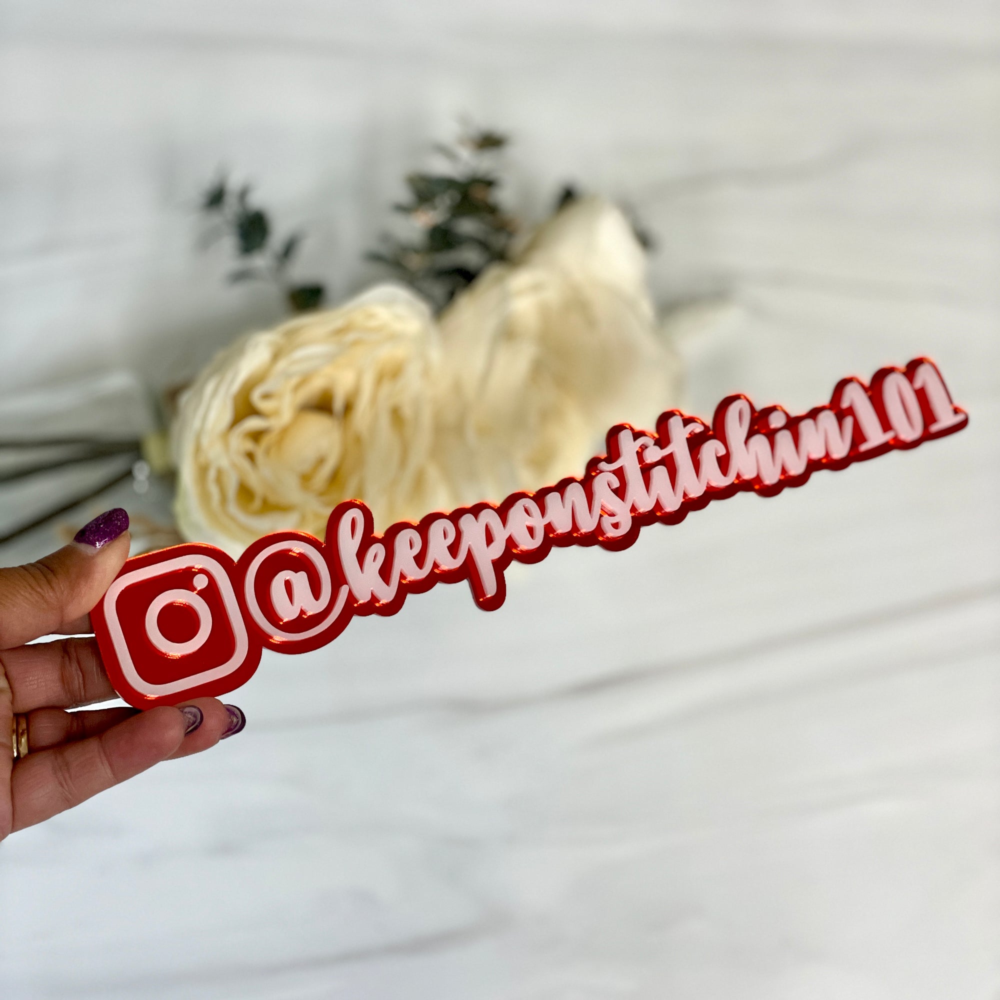 Business Photo Watermark Social Media Tag