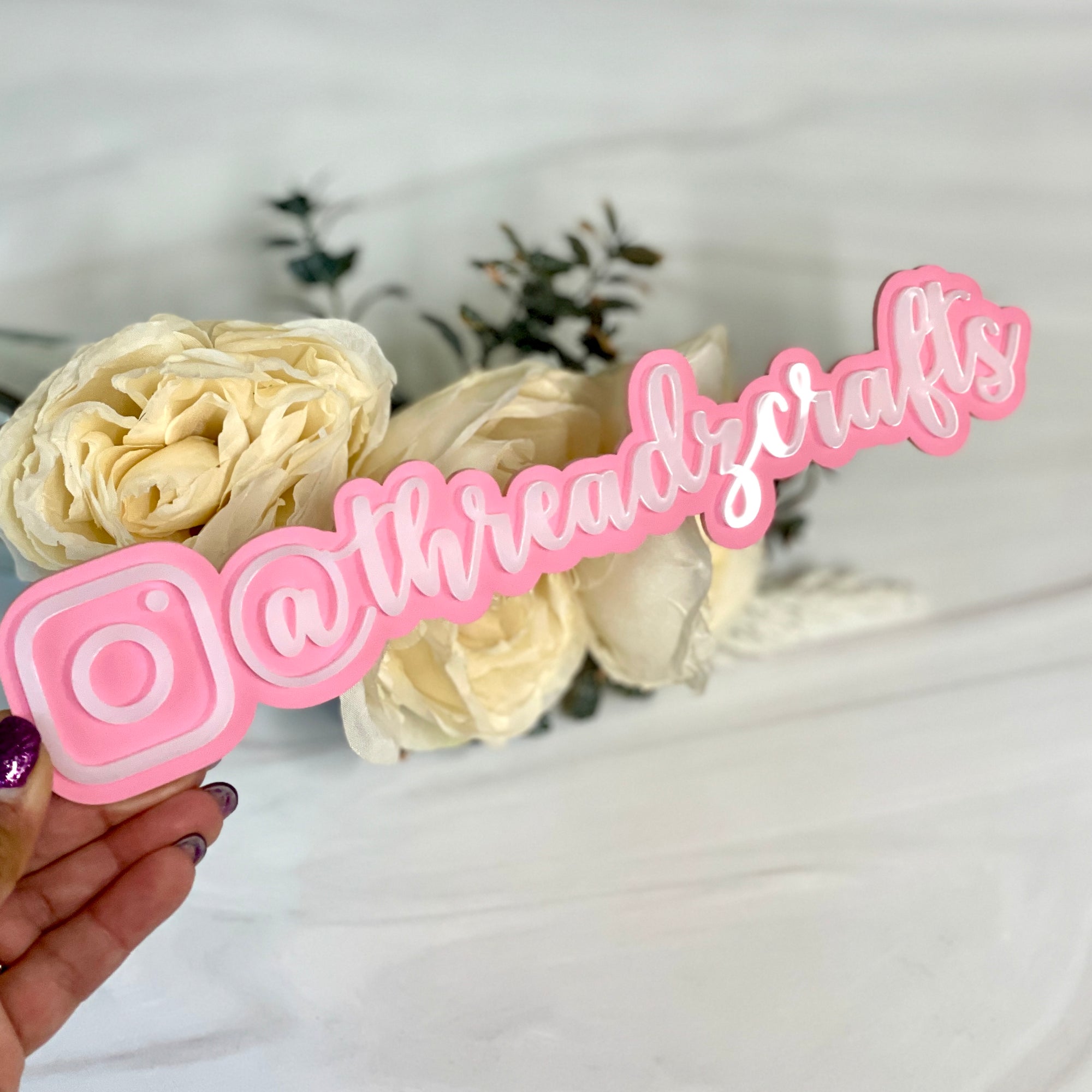 Business Photo Watermark Social Media Tag