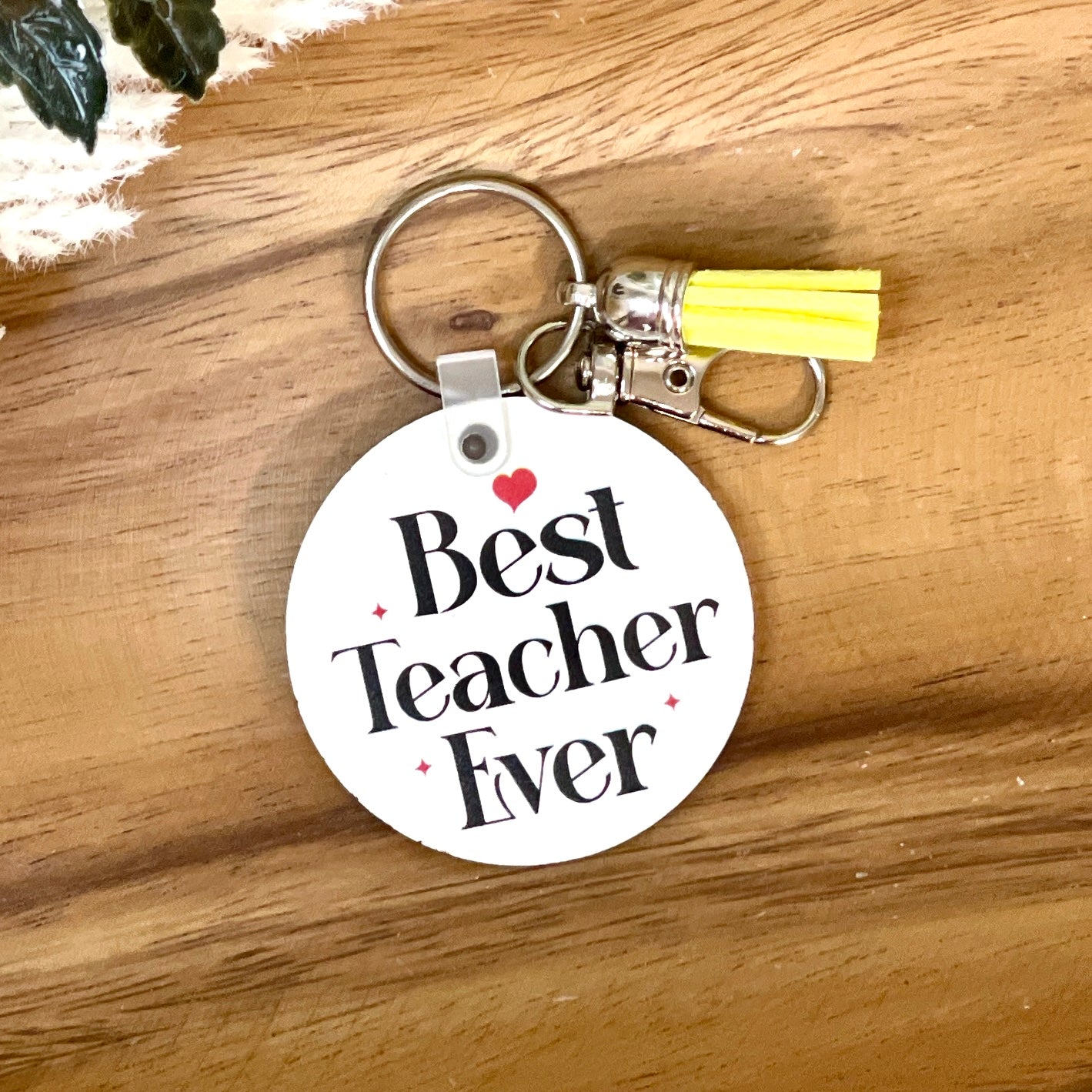 Teacher Themed Keychains