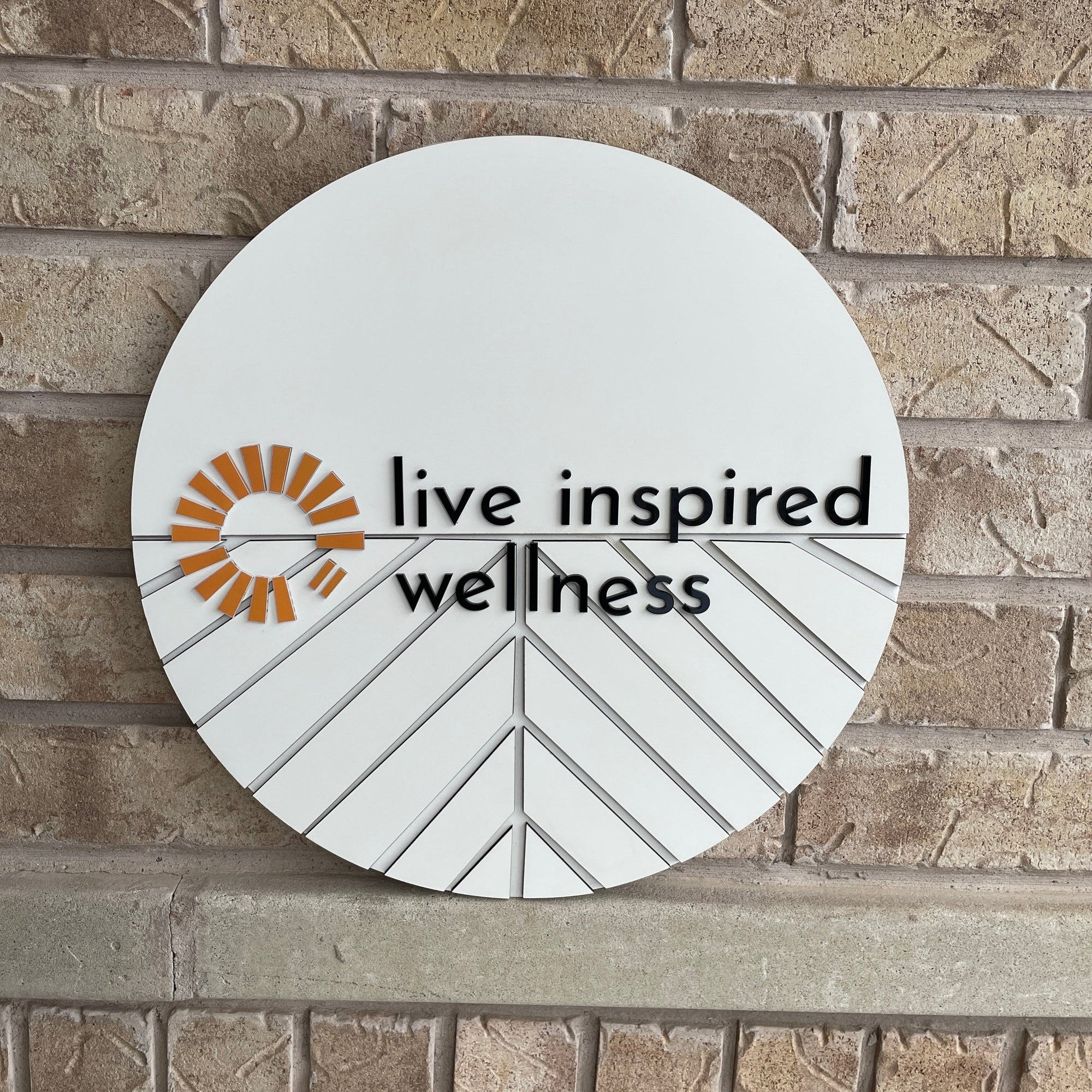 Custom 3D Business Logo Wooden Sign
