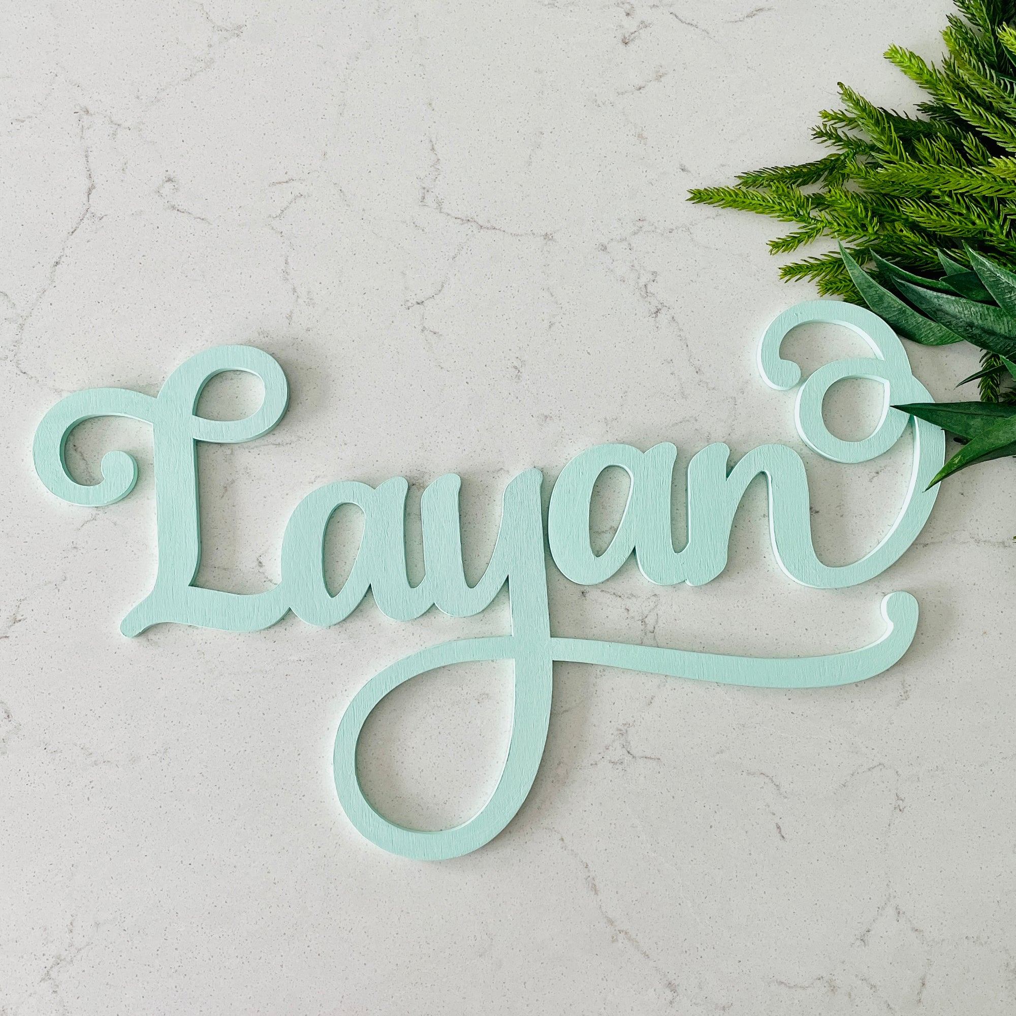 Baby Nursery Name Sign Large Wooden Letters