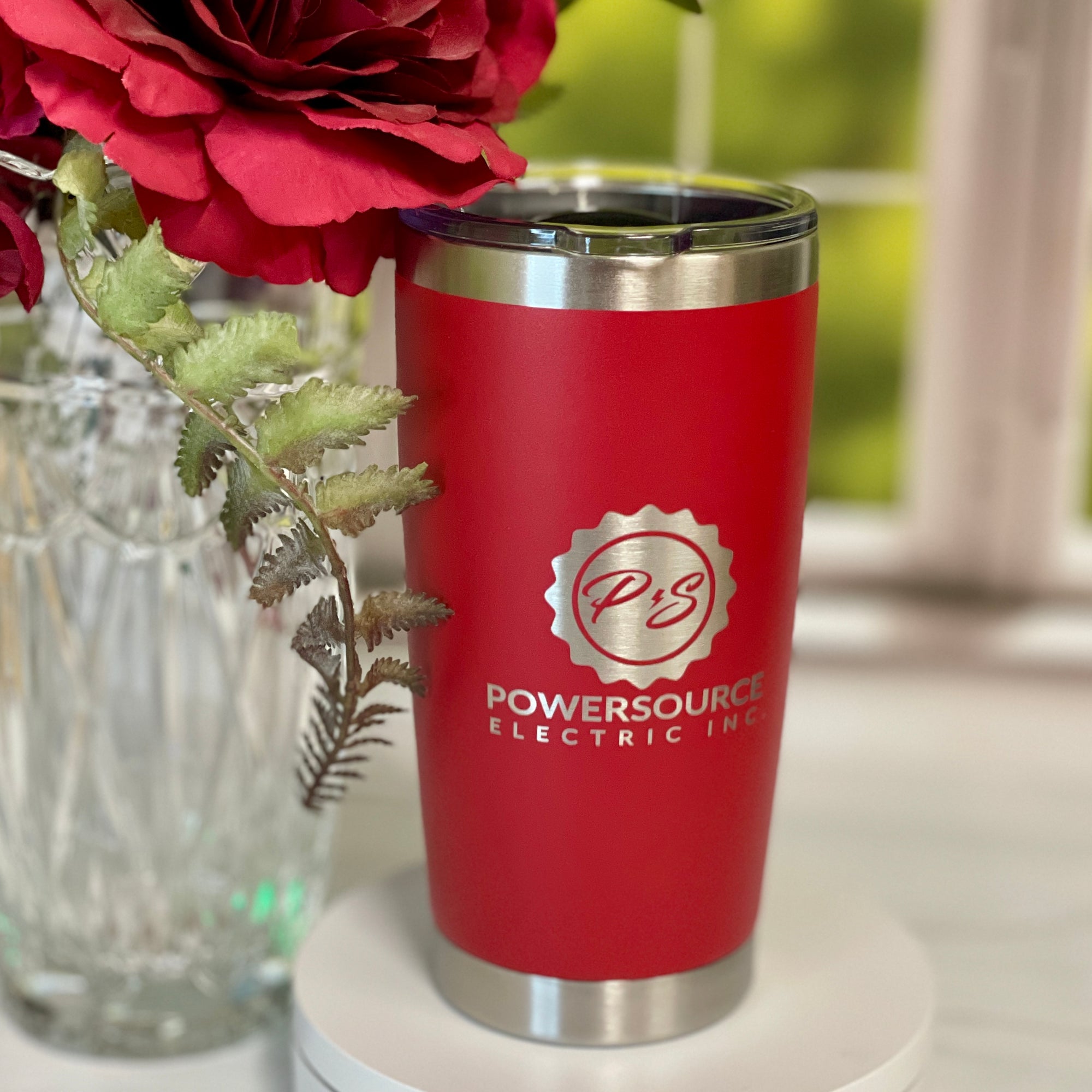 Custom Business Logo Laser Engraved Tumblers