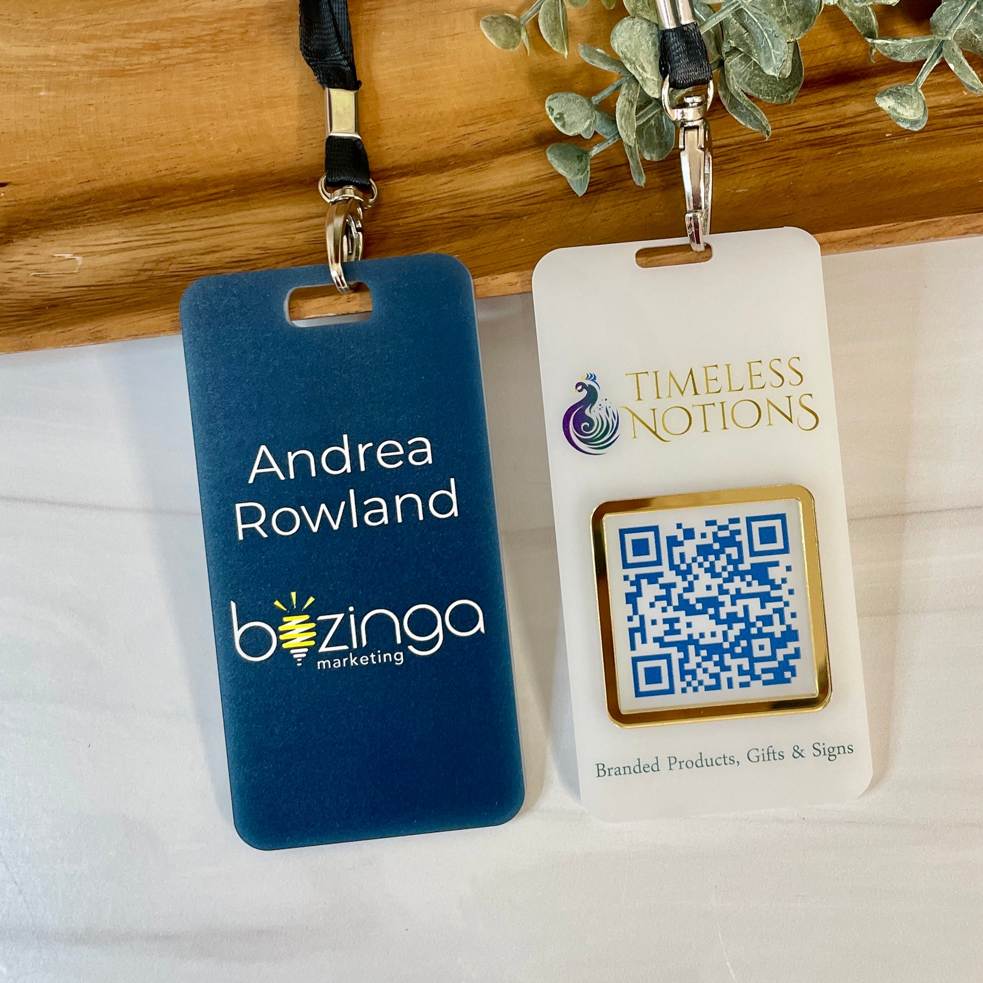 Trade Show QR Code NFC Lanyard
