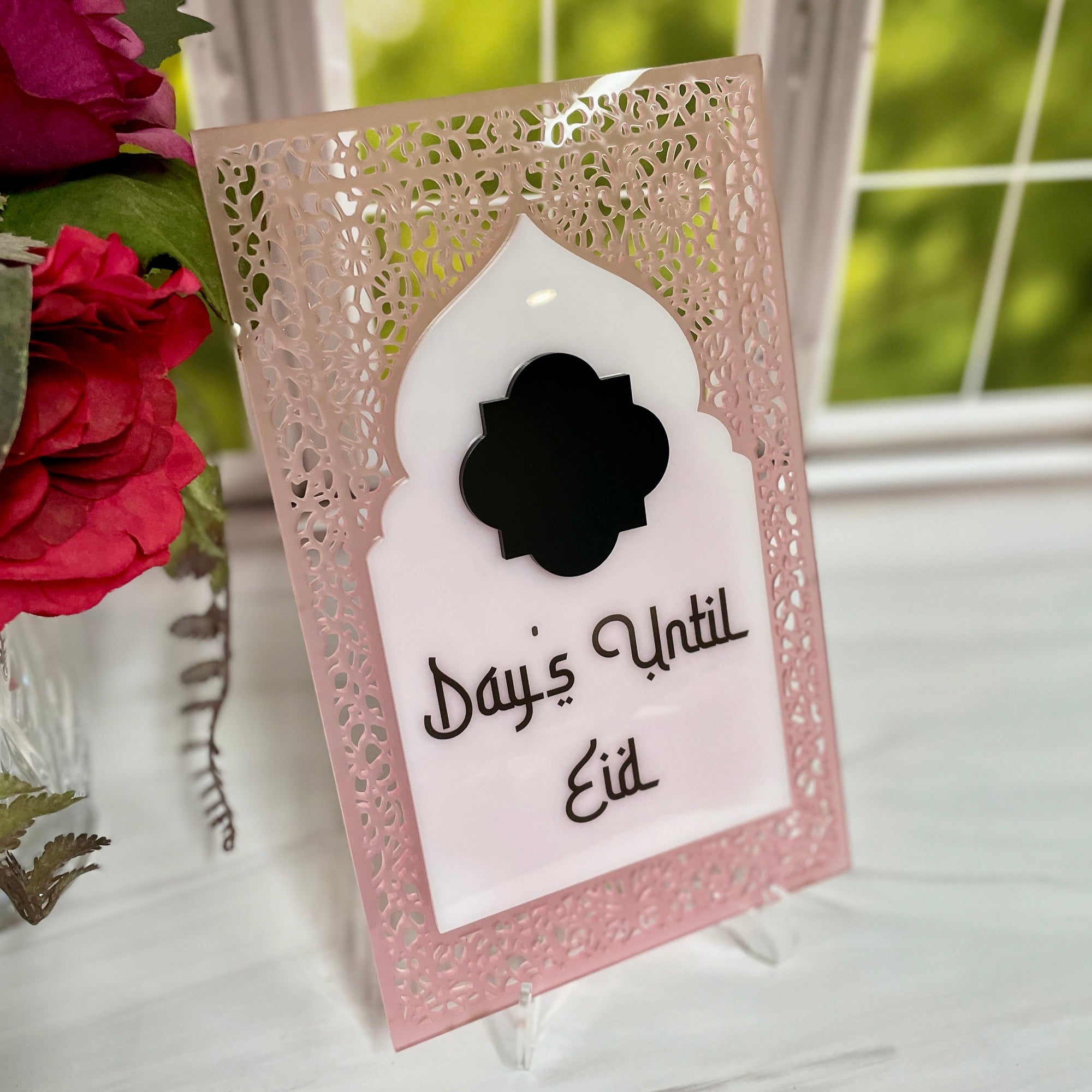 Days Until Eid Countdown Sign