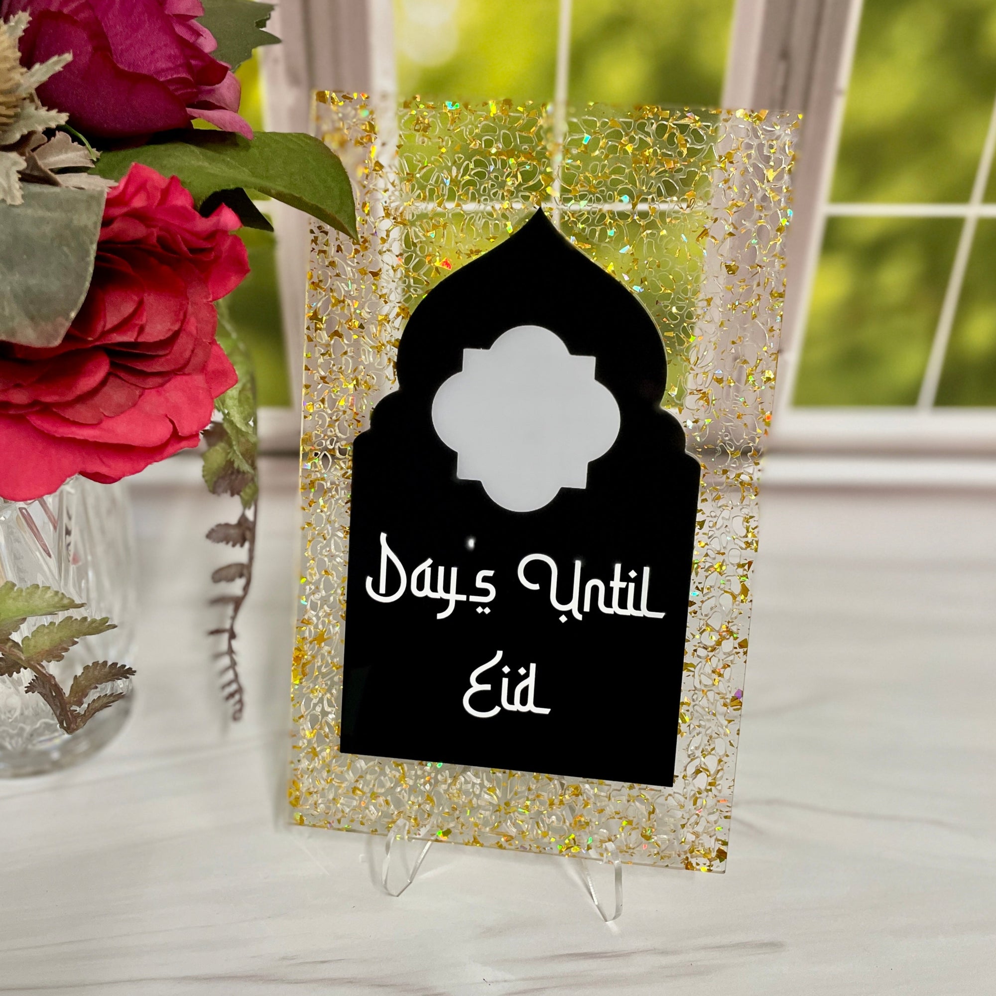Days Until Eid Countdown Sign
