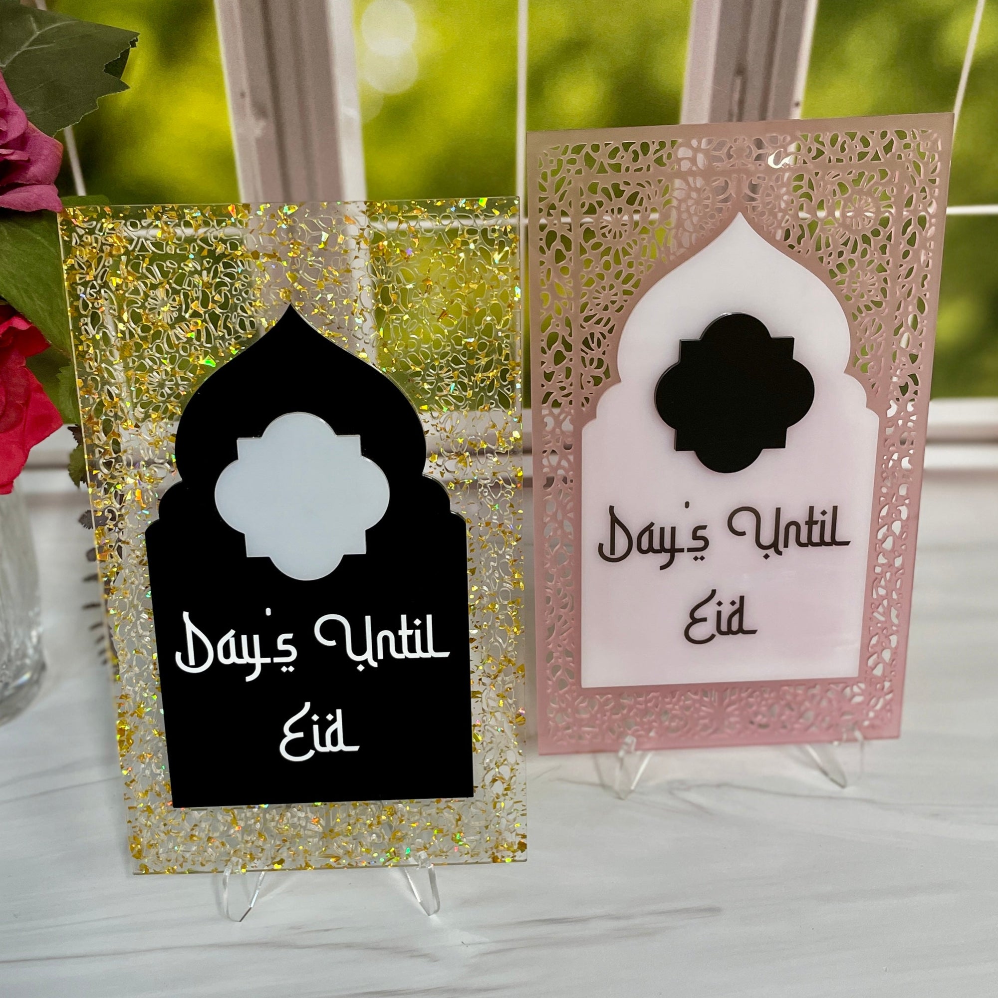 Days Until Eid Countdown Sign