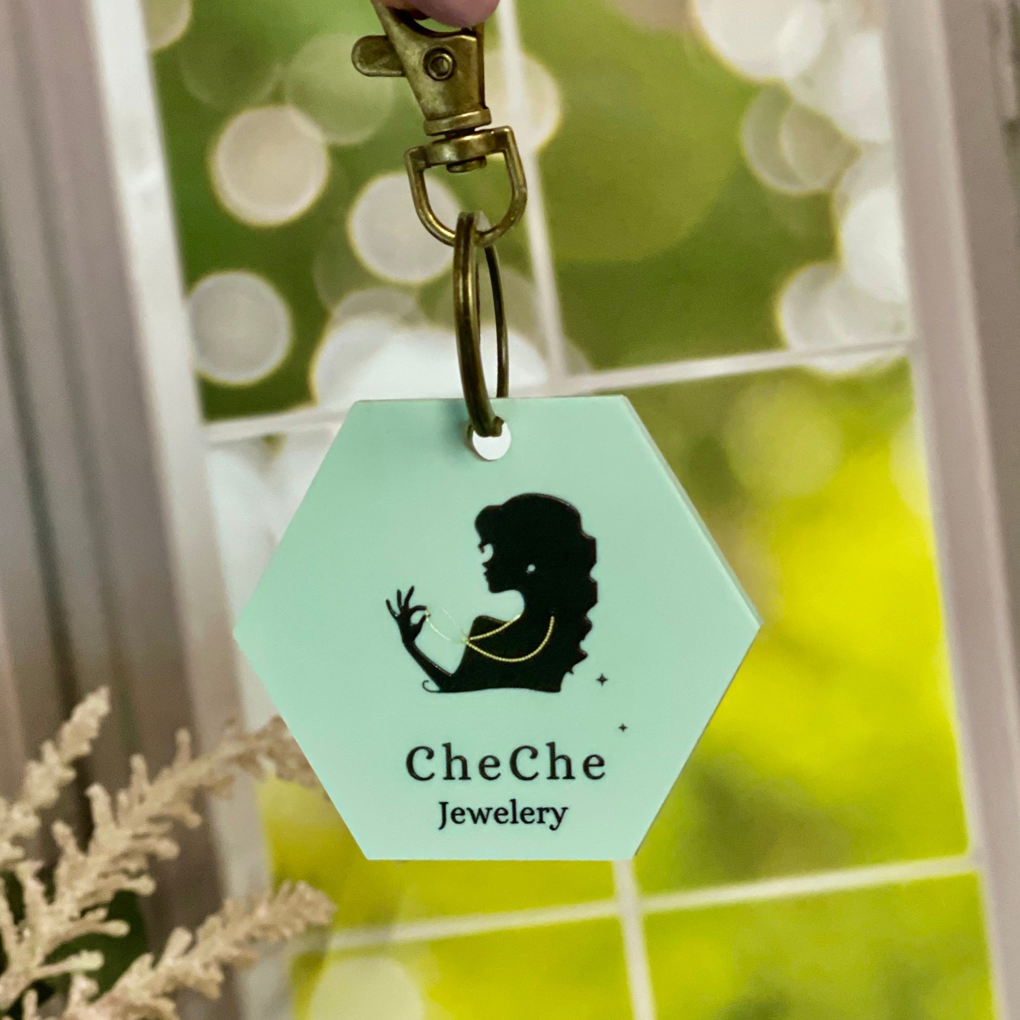Smart NFC QR Code Keychain