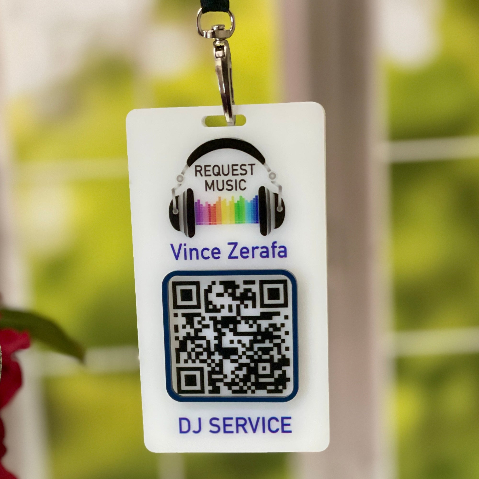 Trade Show QR Code NFC Lanyard