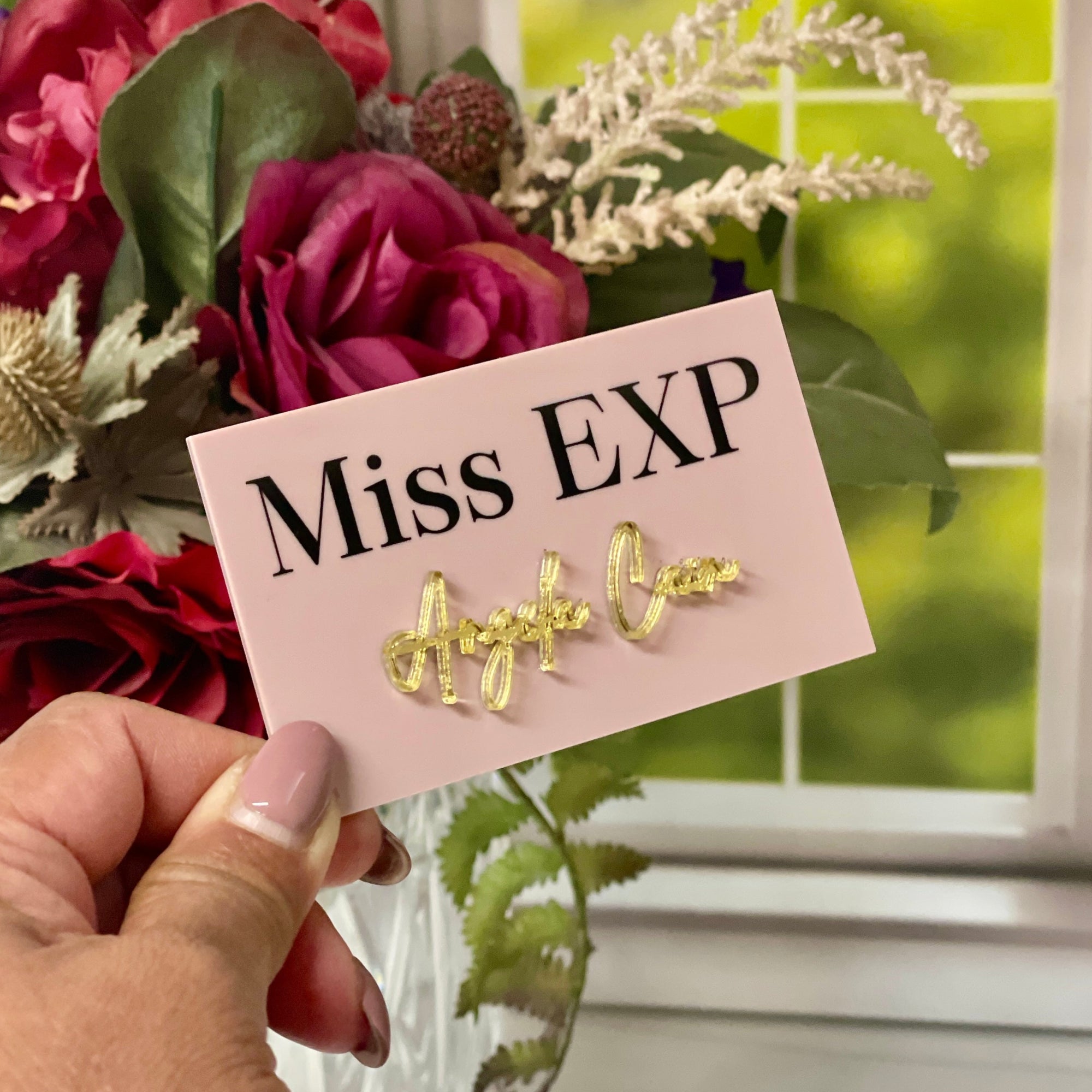 Personalized Name Badge, Staff ID Tag