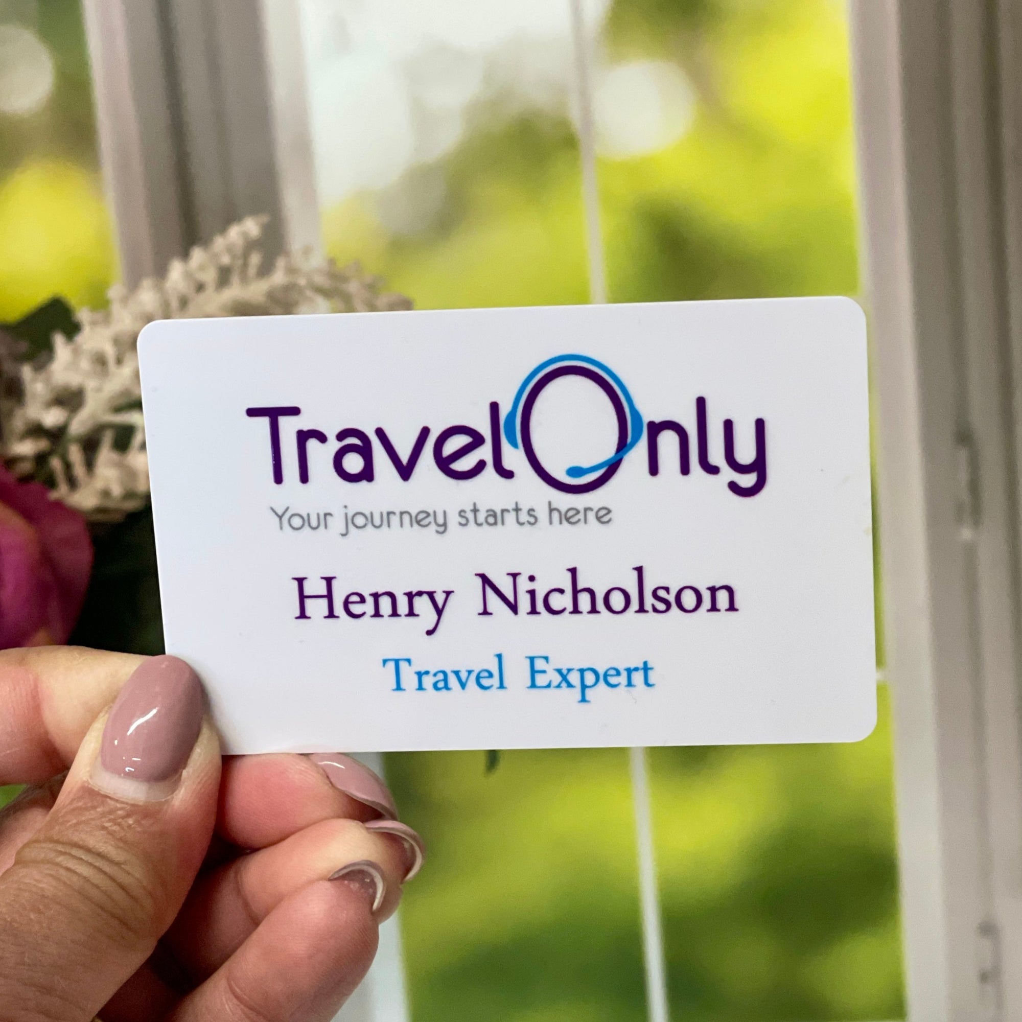Personalized Name Badge, Staff ID Tag