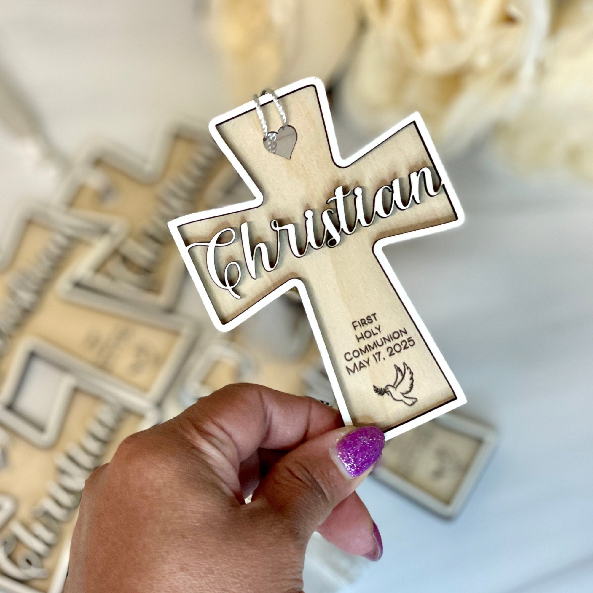 Personalized First Communion Bomboniere