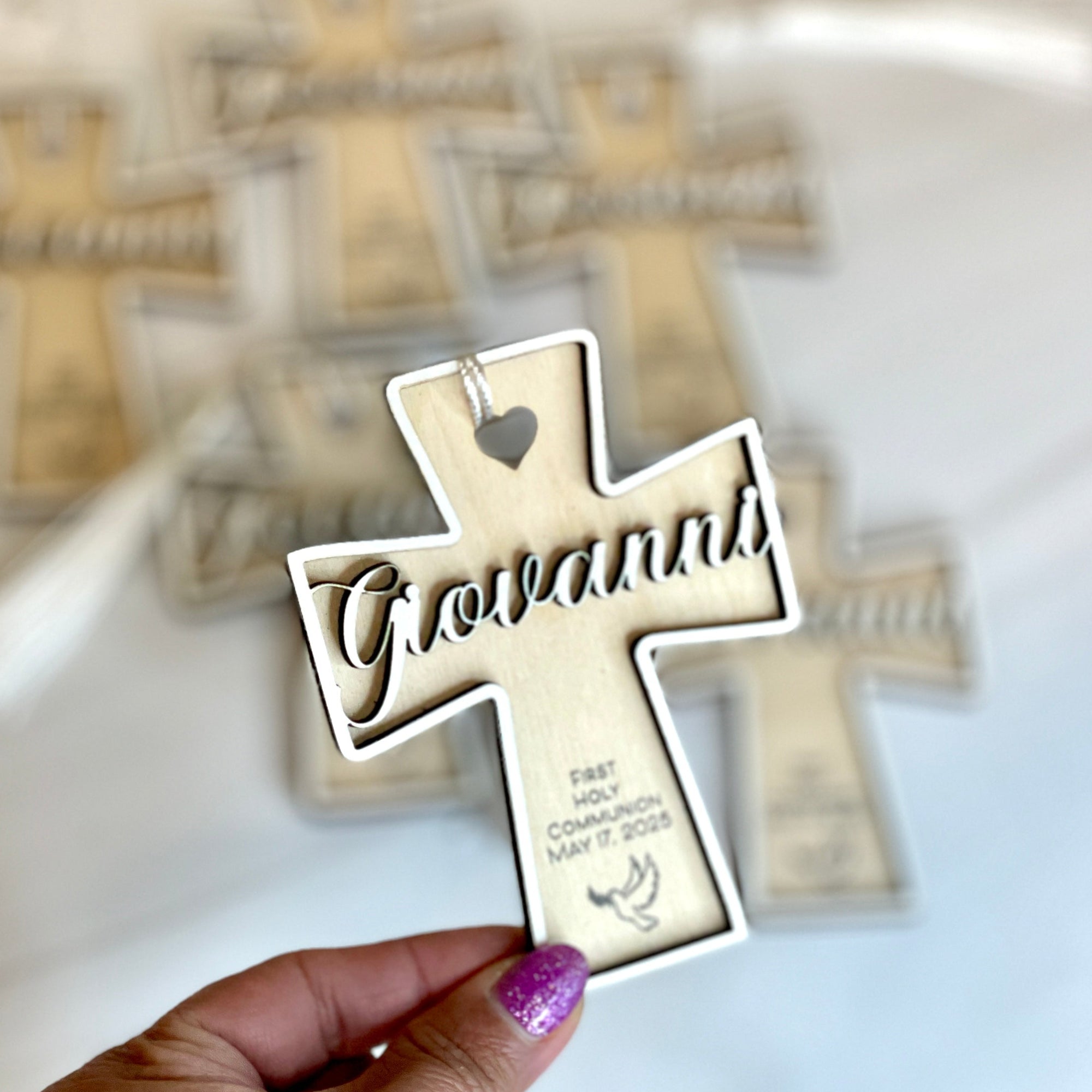 Personalized First Communion Bomboniere