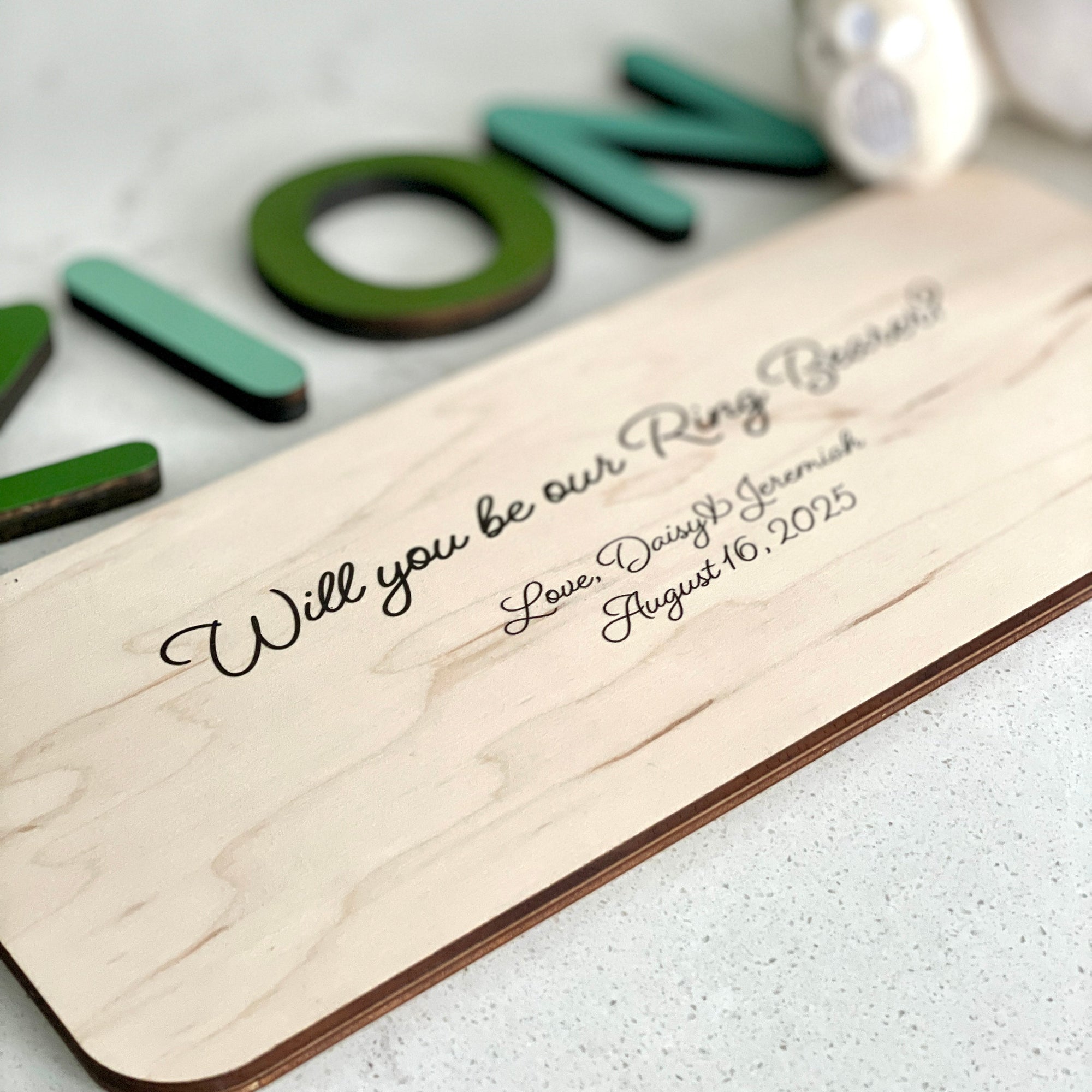 Ring Bearer And Flower Girl Proposal Gift