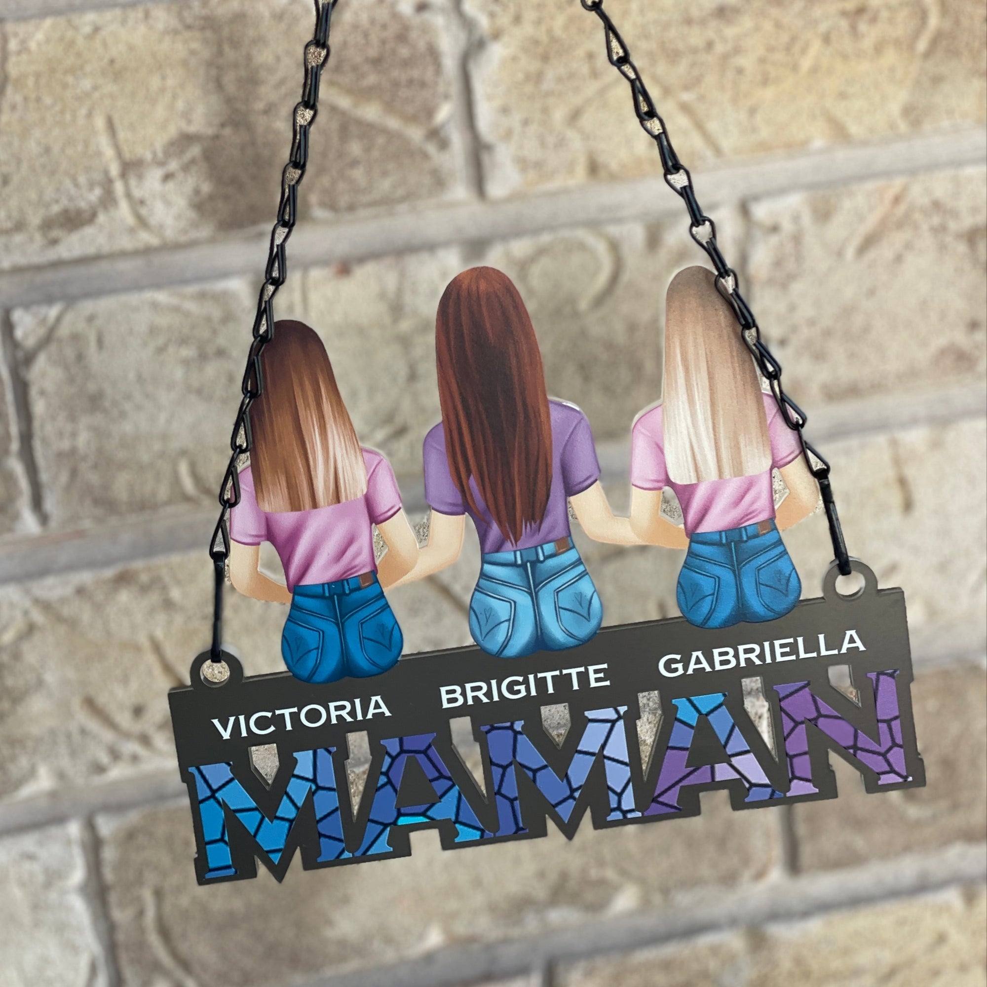 Mother's Day Personalized Window Hanging Sun Catcher