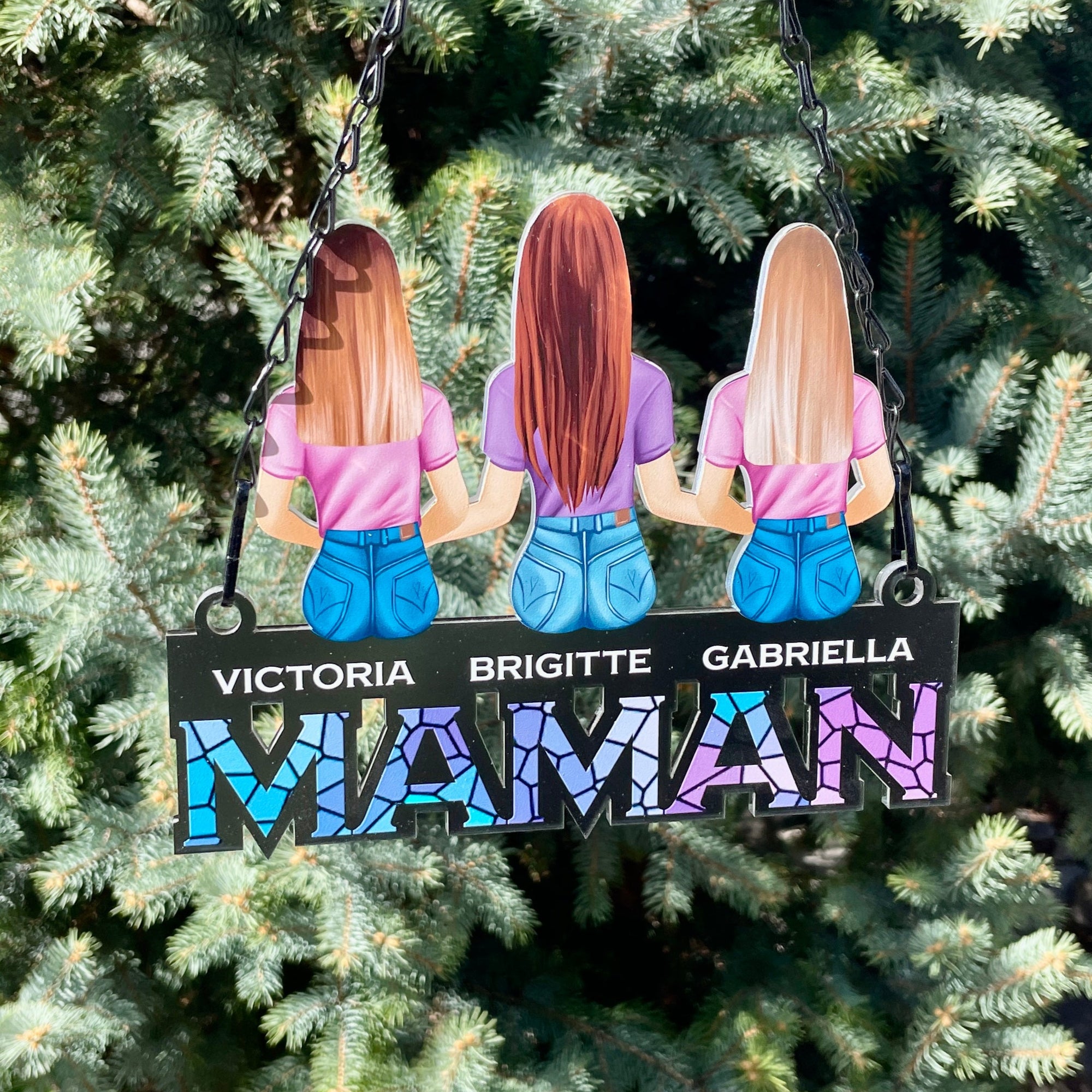 Mother's Day Personalized Window Hanging Sun Catcher