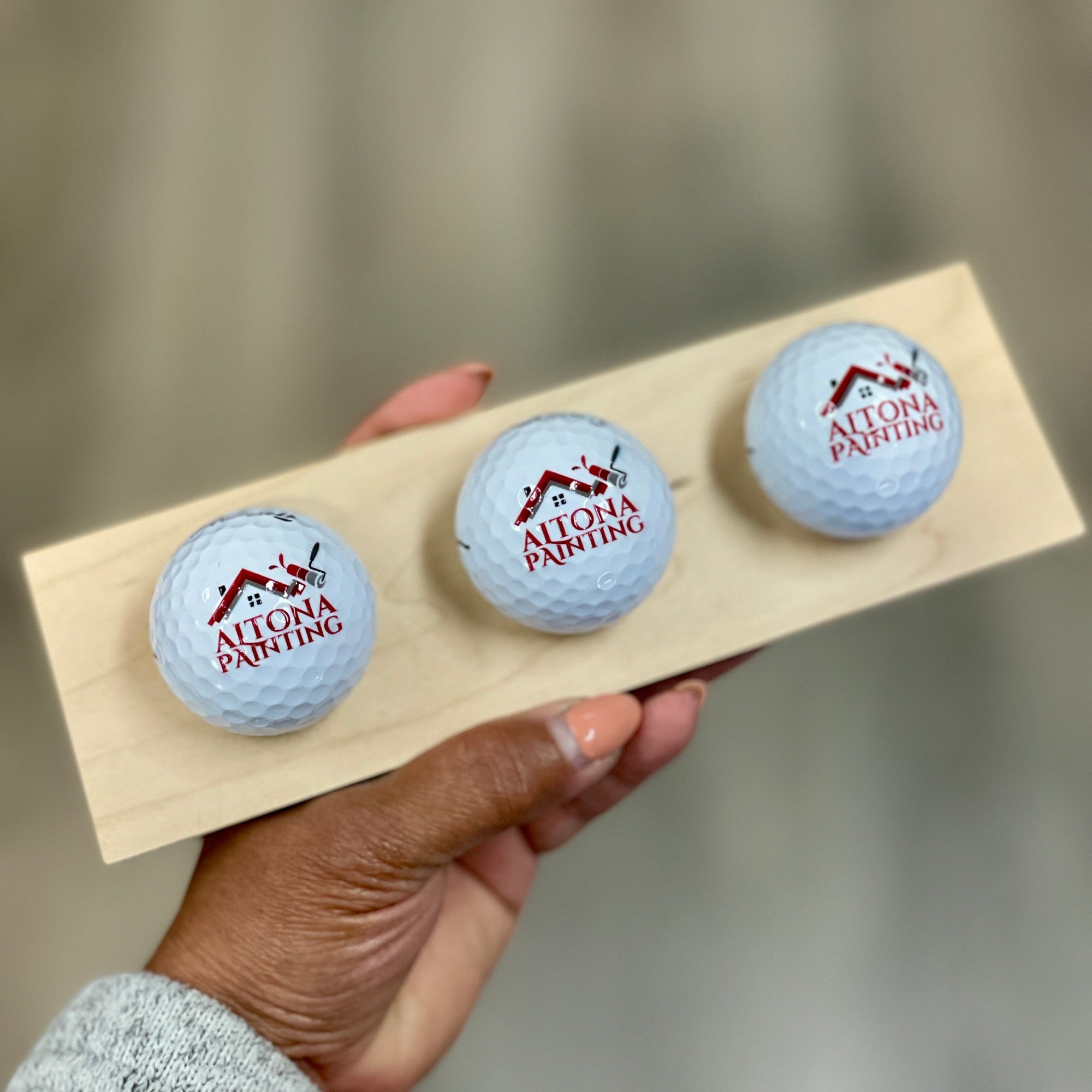Personalized UV Printed Golf Balls – Custom Keepsake or Corporate Giveaway