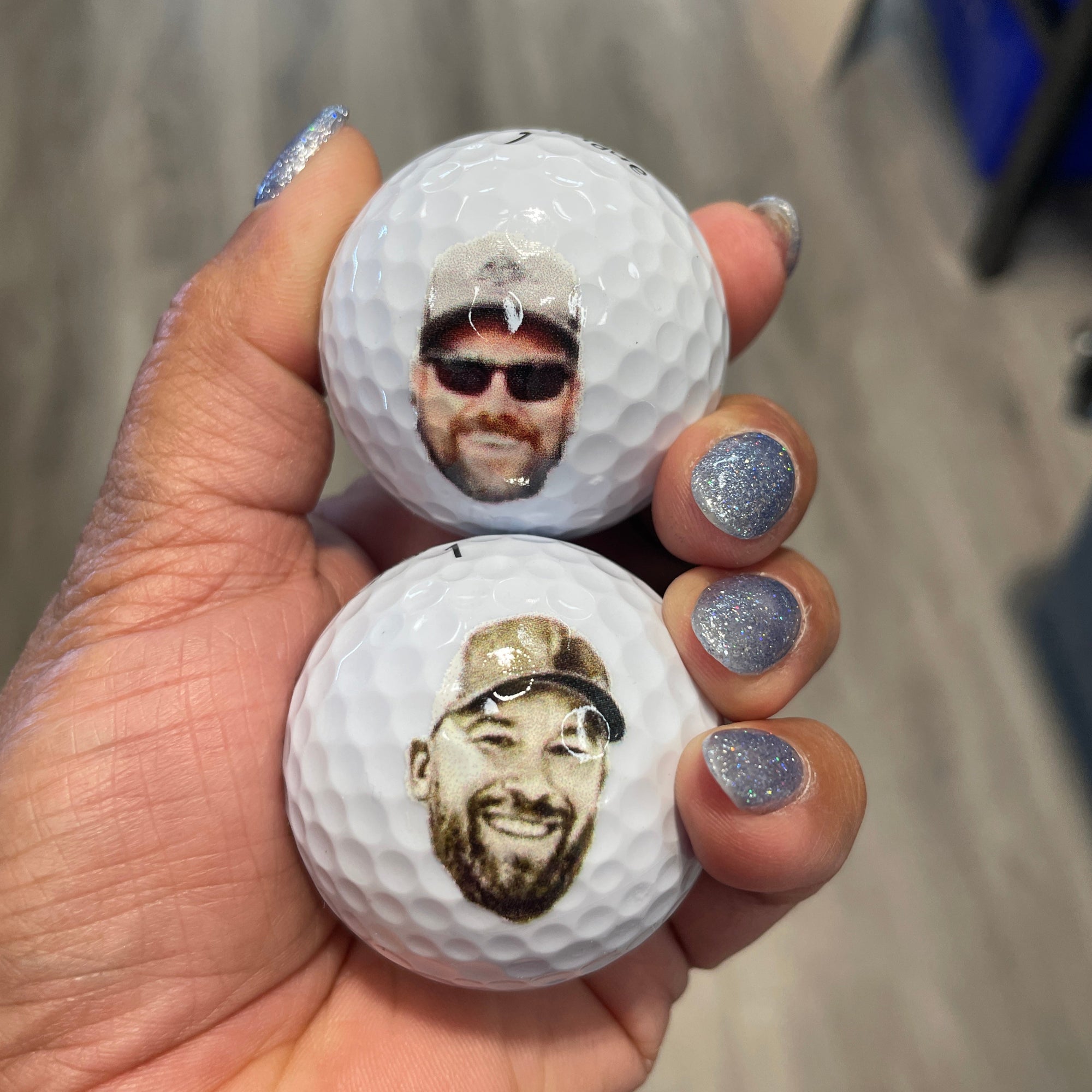 Personalized UV Printed Golf Balls – Custom Keepsake or Corporate Giveaway