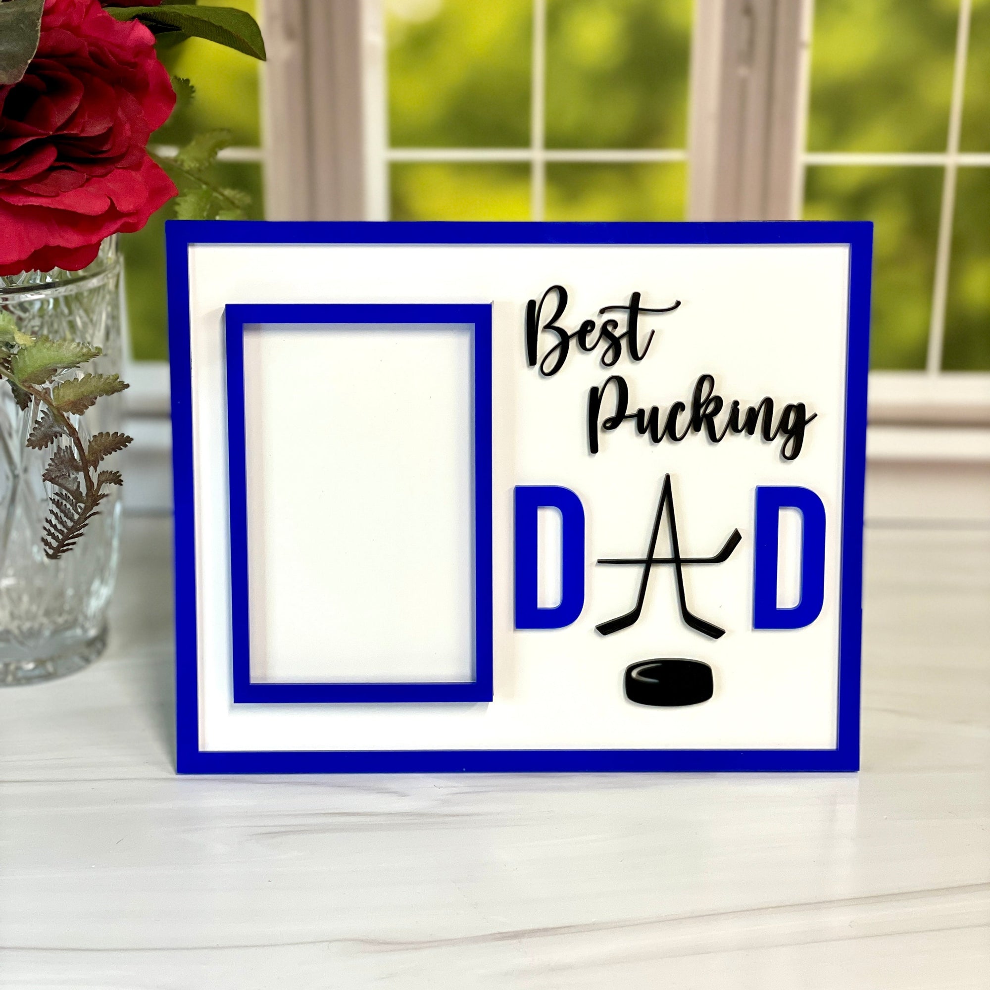 Sports Themed Photo Frame For Dad, Father's Day Gift