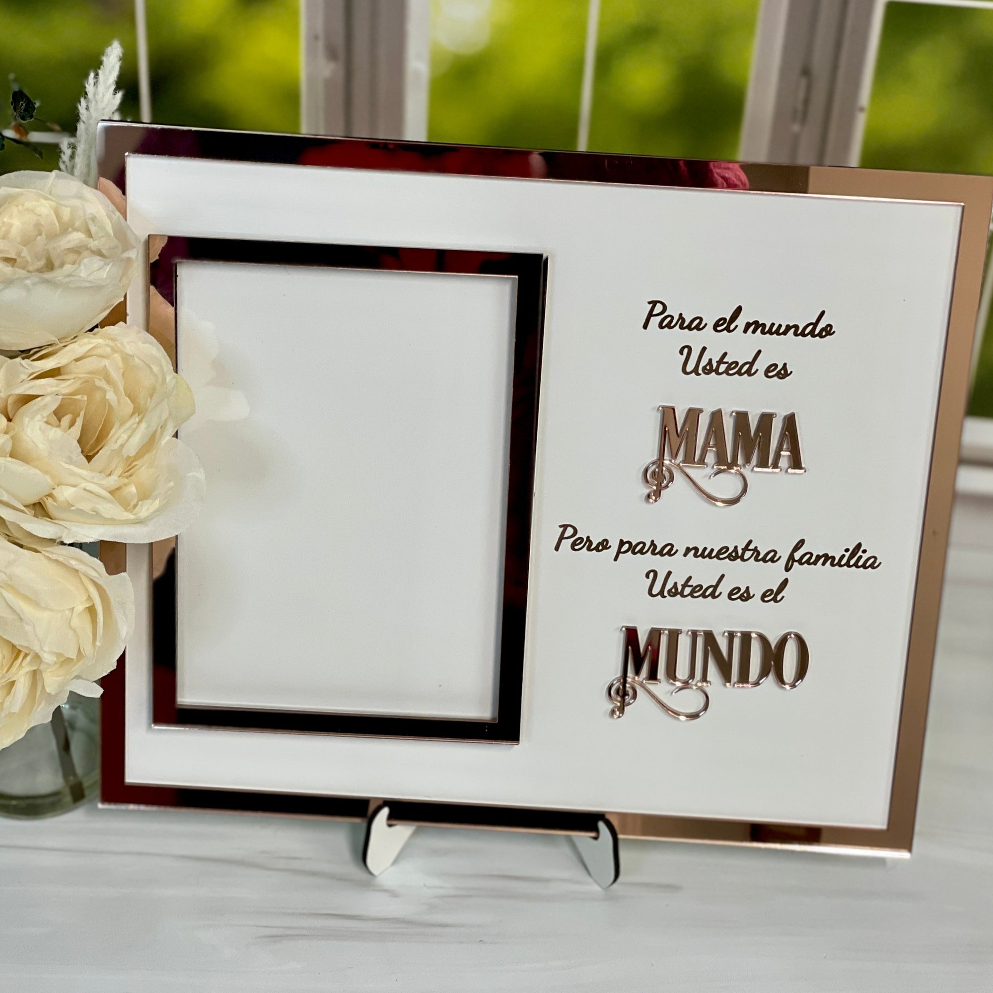 Mom You Are The World Photo Frame