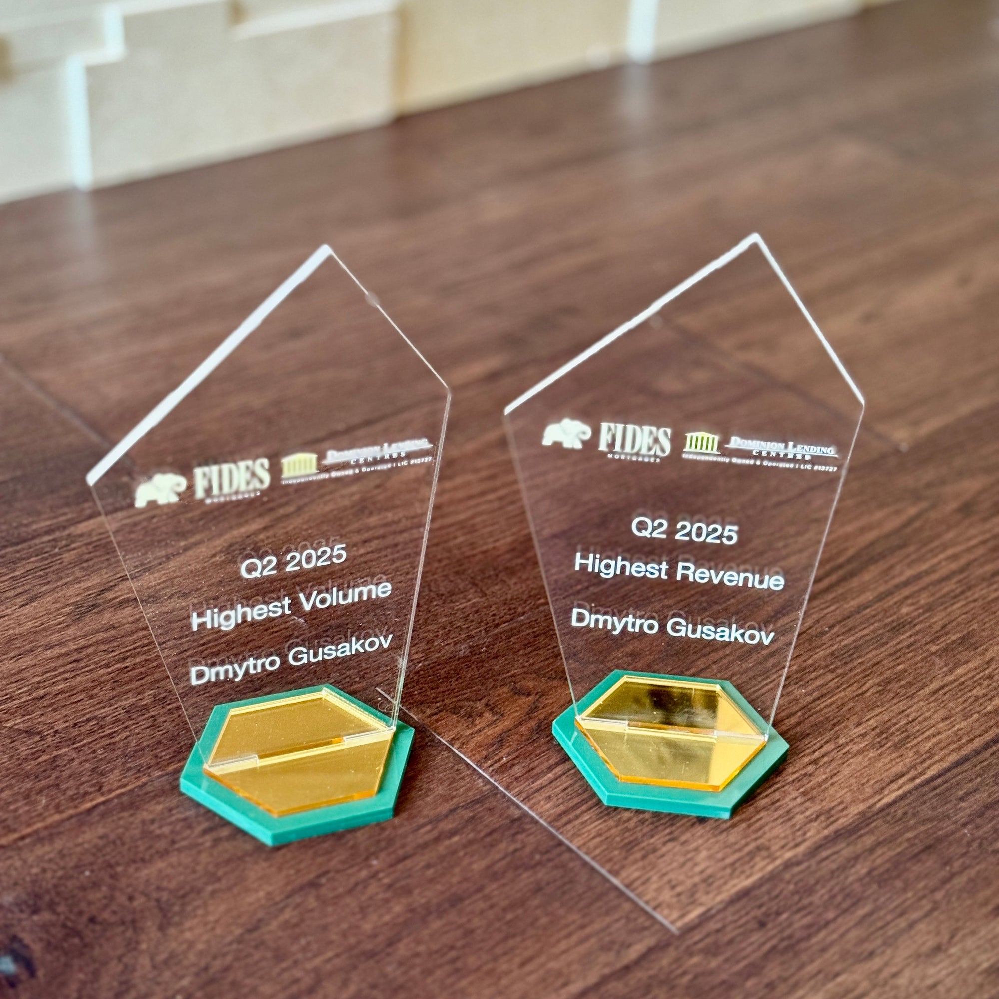 Personalized Acrylic Award