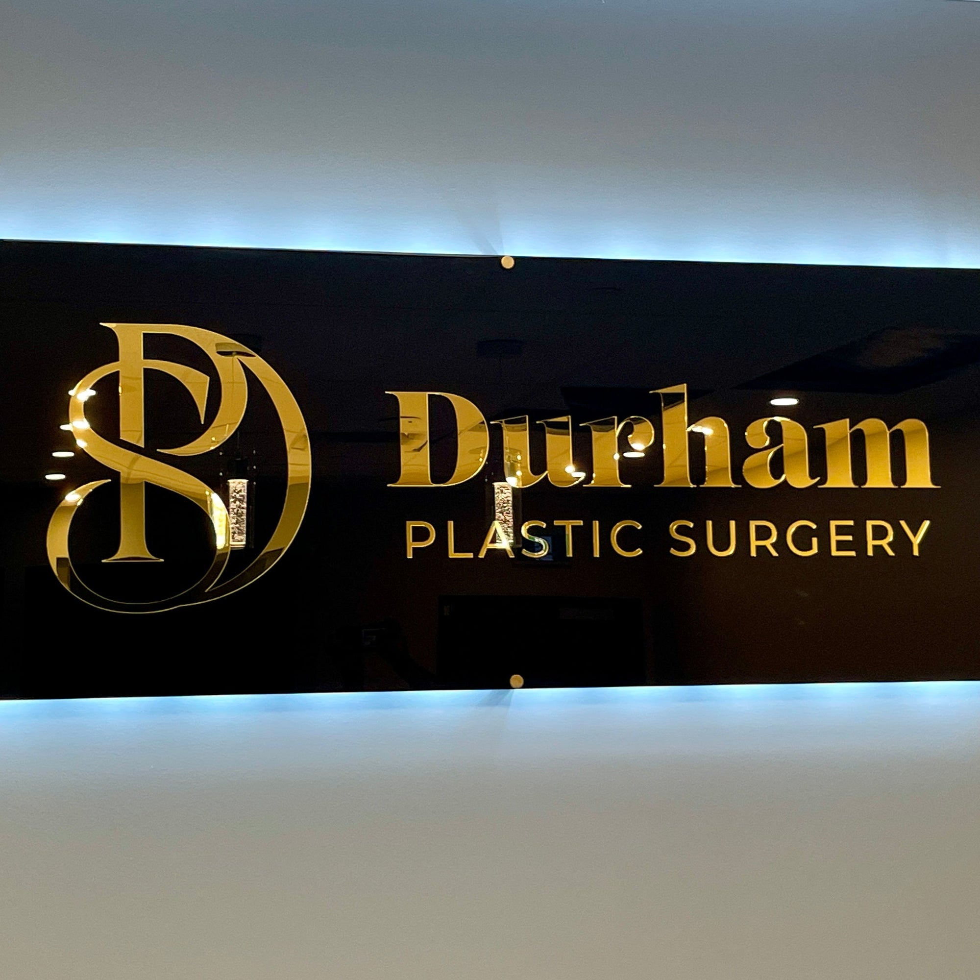 Custom Backlit Acrylic Logo Sign