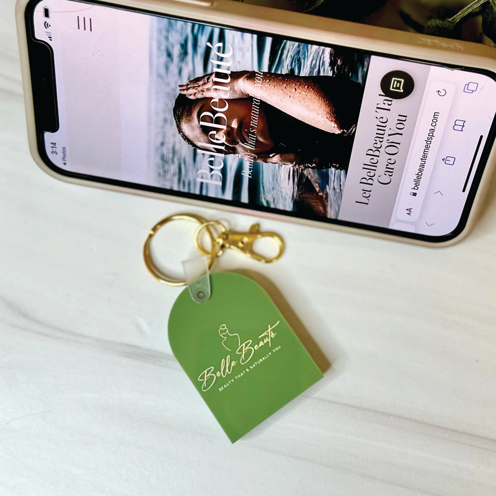 Smart NFC QR Code Keychain