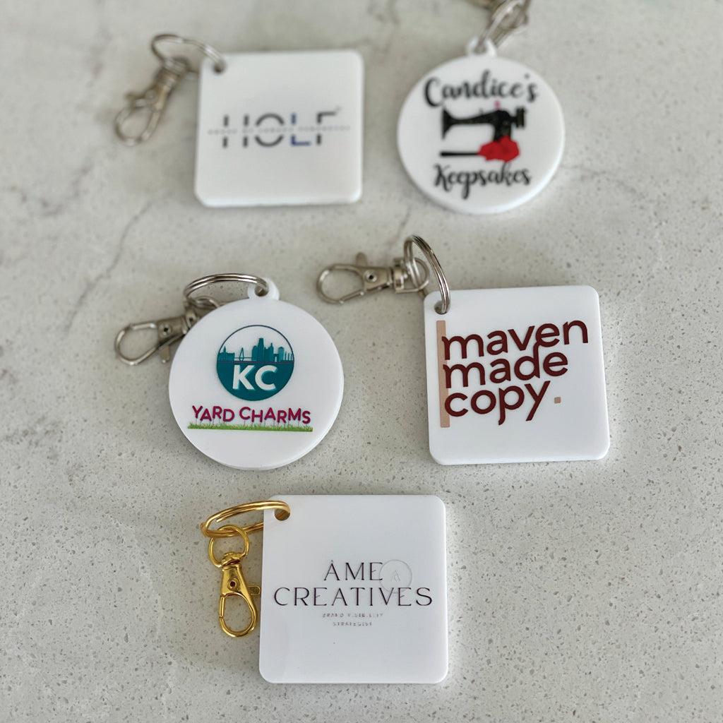 Smart NFC QR Code Keychain