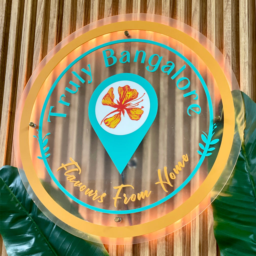 Custom Backlit Acrylic Logo Sign