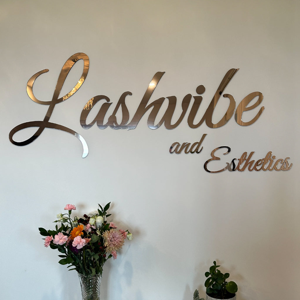 3D Business Reception Logo Sign
