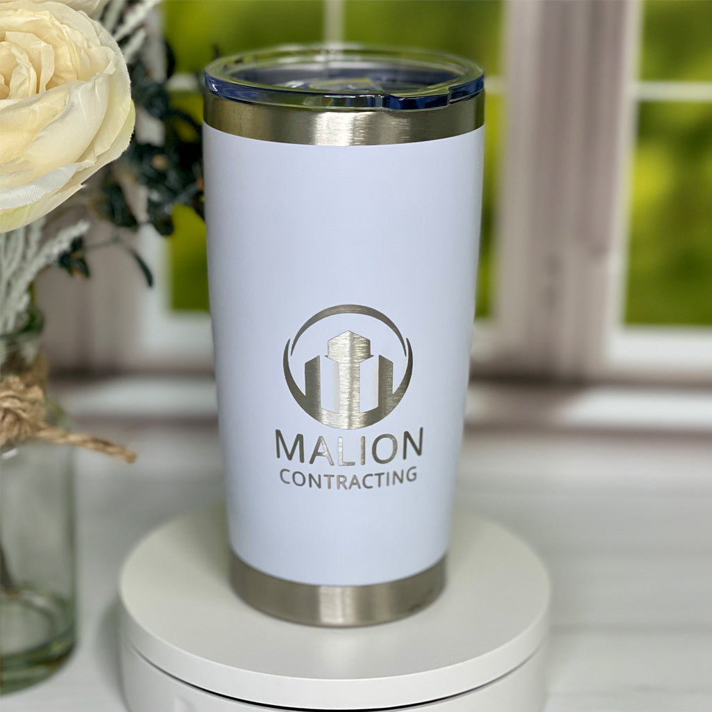 Custom Business Logo Laser Engraved Tumblers
