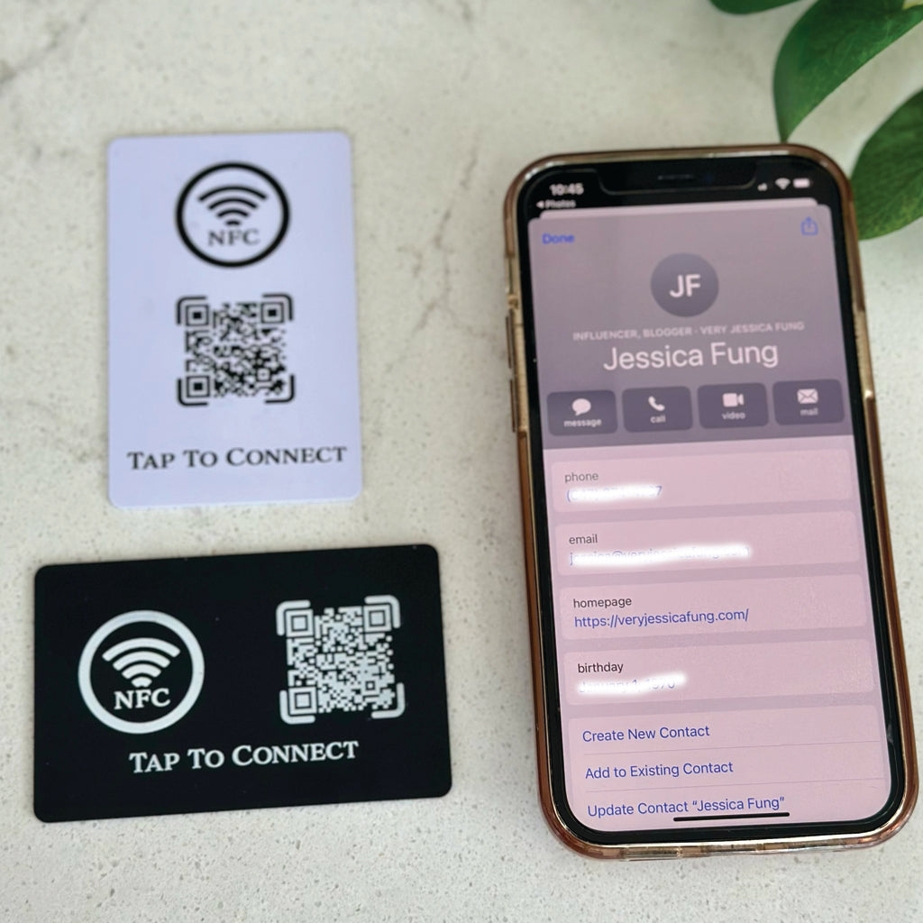 Smart NFC Business Cards