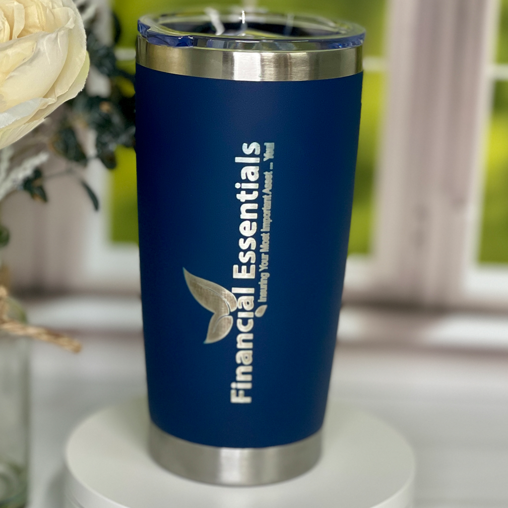 Custom Business Logo Laser Engraved Tumblers