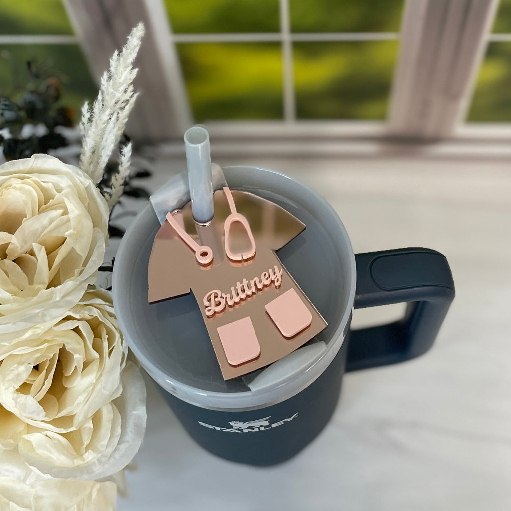 Nurse Water Cup Name Topper For Stanley Or Yeti