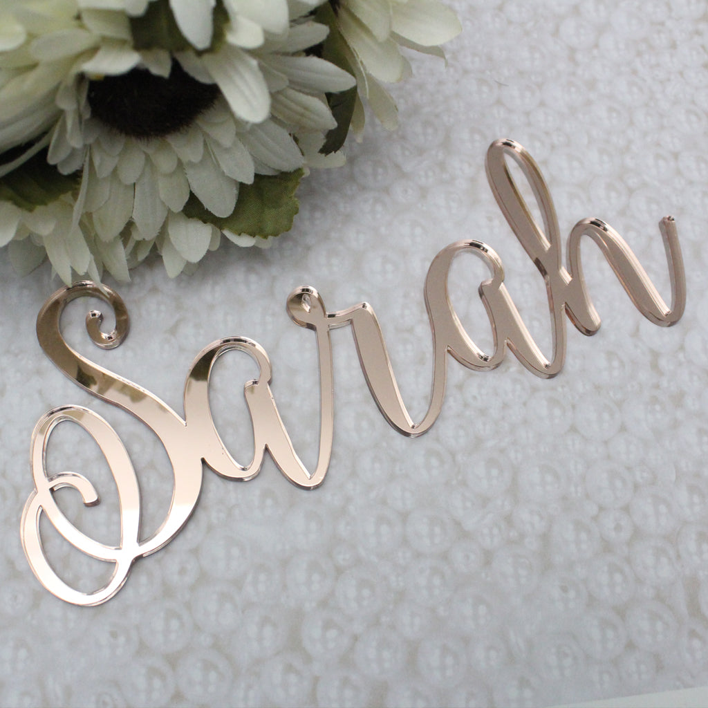 Personalized Place Cards For Table Setting