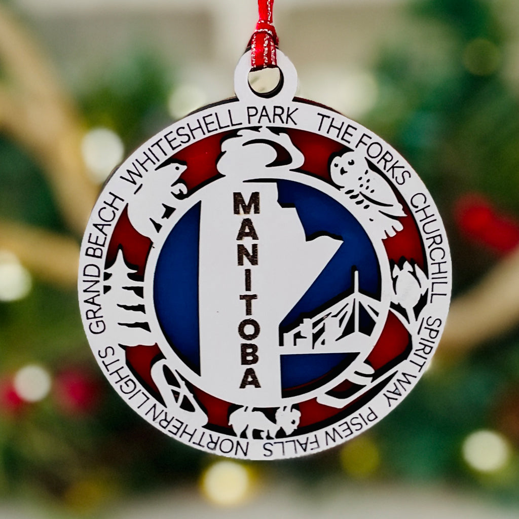Canadian Provincial Christmas Ornament