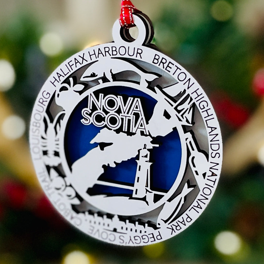 Canadian Provincial Christmas Ornament